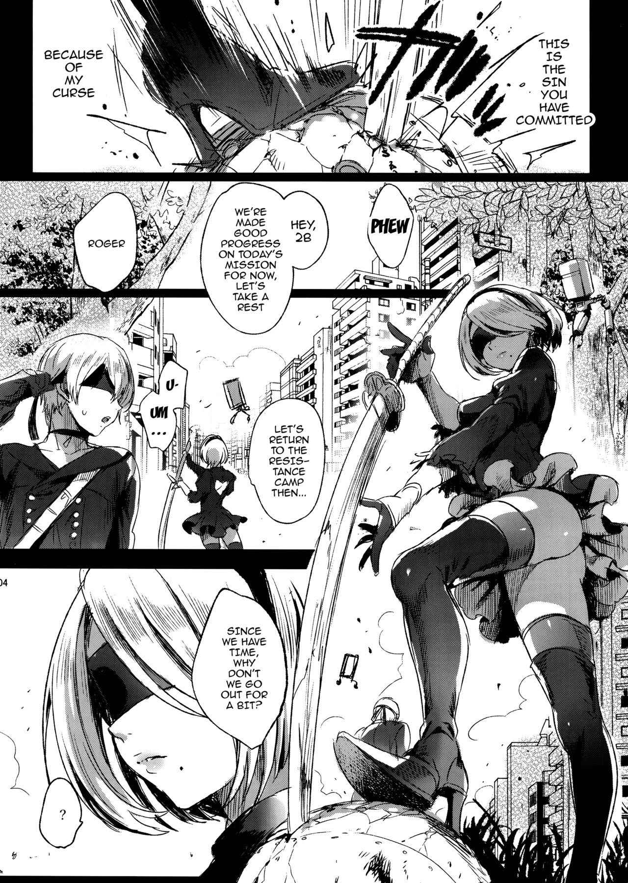 (C92) [Kuromisakaijou (Ikezaki Misa)] Ningyou Yuugi (NieR_Automata) [English] {doujins.com}