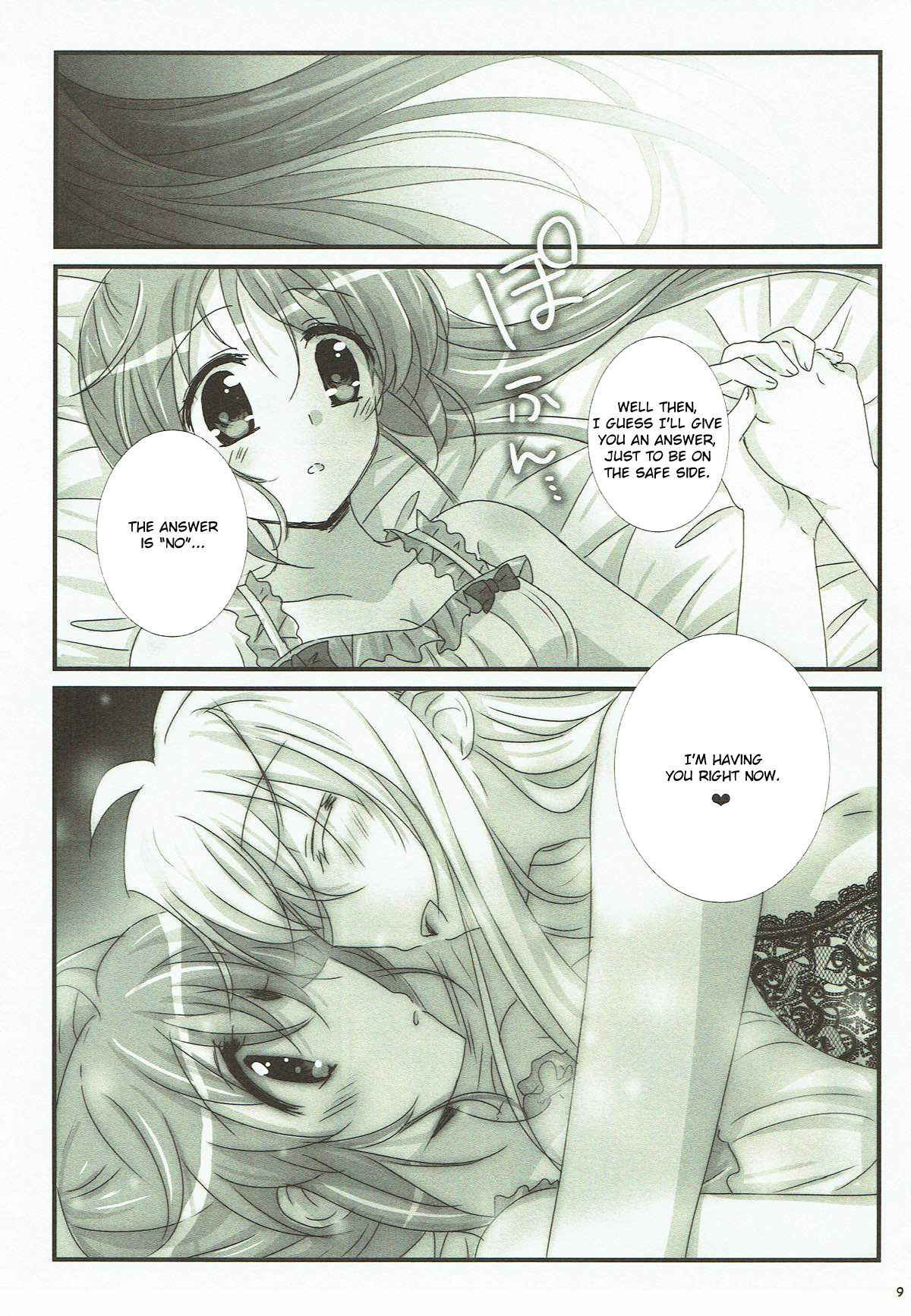 (Lyrical Magical 24) [Ameiro (Nanashiki)] FANCY BABY DOLL (Mahou Shoujo Lyrical Nanoha) [English] [Brolen]