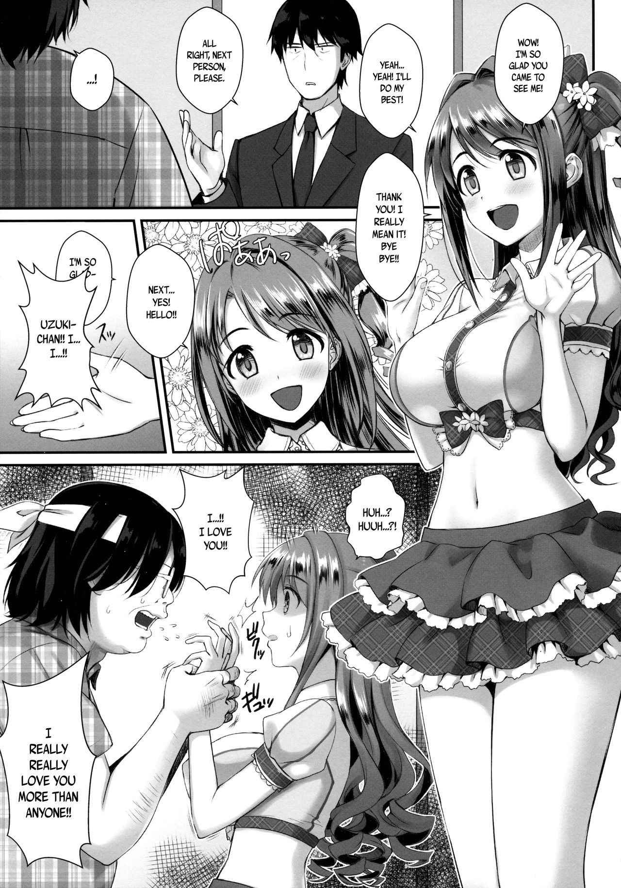 (C88) [Yakiniku Tabetai (Derauea)] Uzuki-chan no Suimin Kaihatsu ~Chiryou to Shoushita Honki no Kozukuri Sex~ | Uzuki-Chan's Sleep Development ~Real Baby-Making Sex Passed off as Treatment~ (THE IDOLM@STER CINDERELLA GIRLS) [English] [B.E.C. Scans]