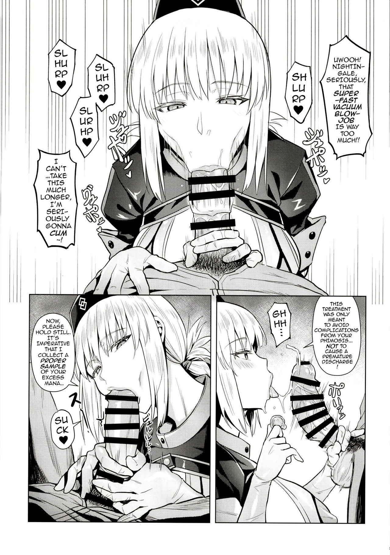 [COMEX (Zhen Lu)] Fuchou no Sakusei Ryouhou | The Nurse Manager’s Hardcore Milking Treatment (Fate/Grand Order) [English] {darknight} [Digital]