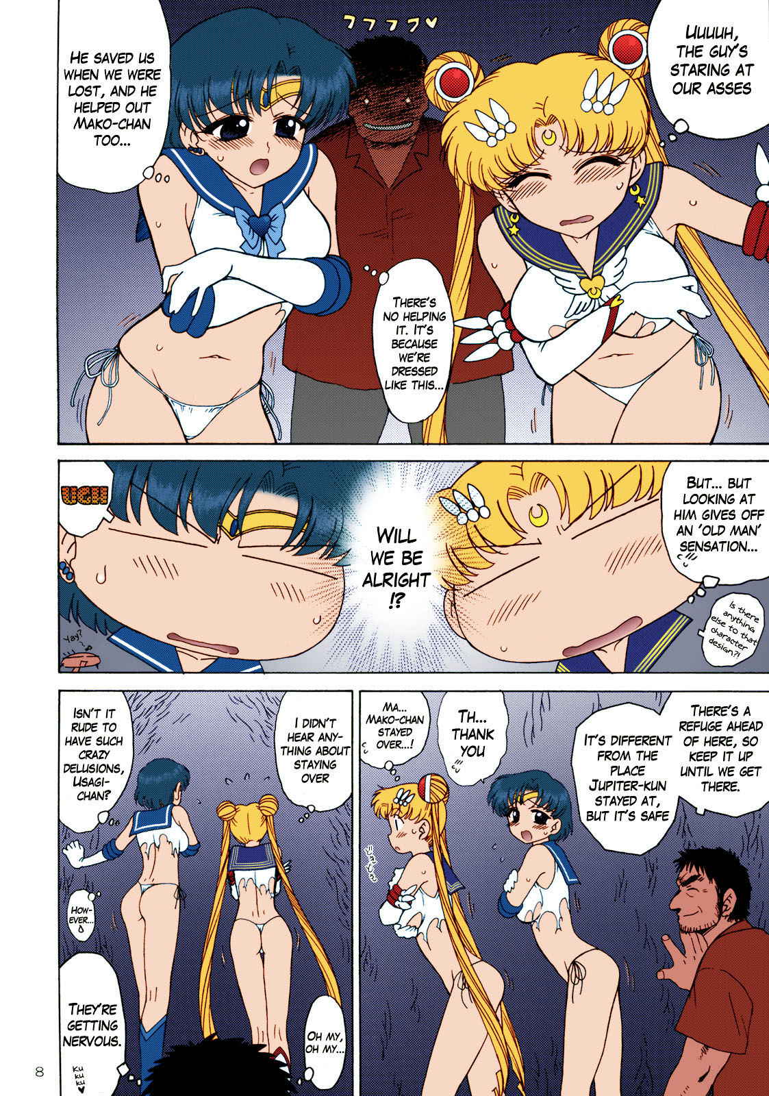 (C78) [Black Dog (Kuroinu Juu)] DARK BLUE MOON (Bishoujo Senshi Sailor Moon) [English] [Yamato-san] [Colorized]