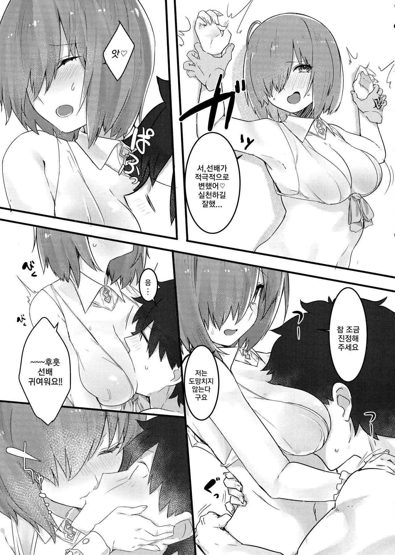 (C93) [Ofuton de Suyaa (Mitsudoue)] Ecchi Shi Mash (Fate/Grand Order) [Korean]