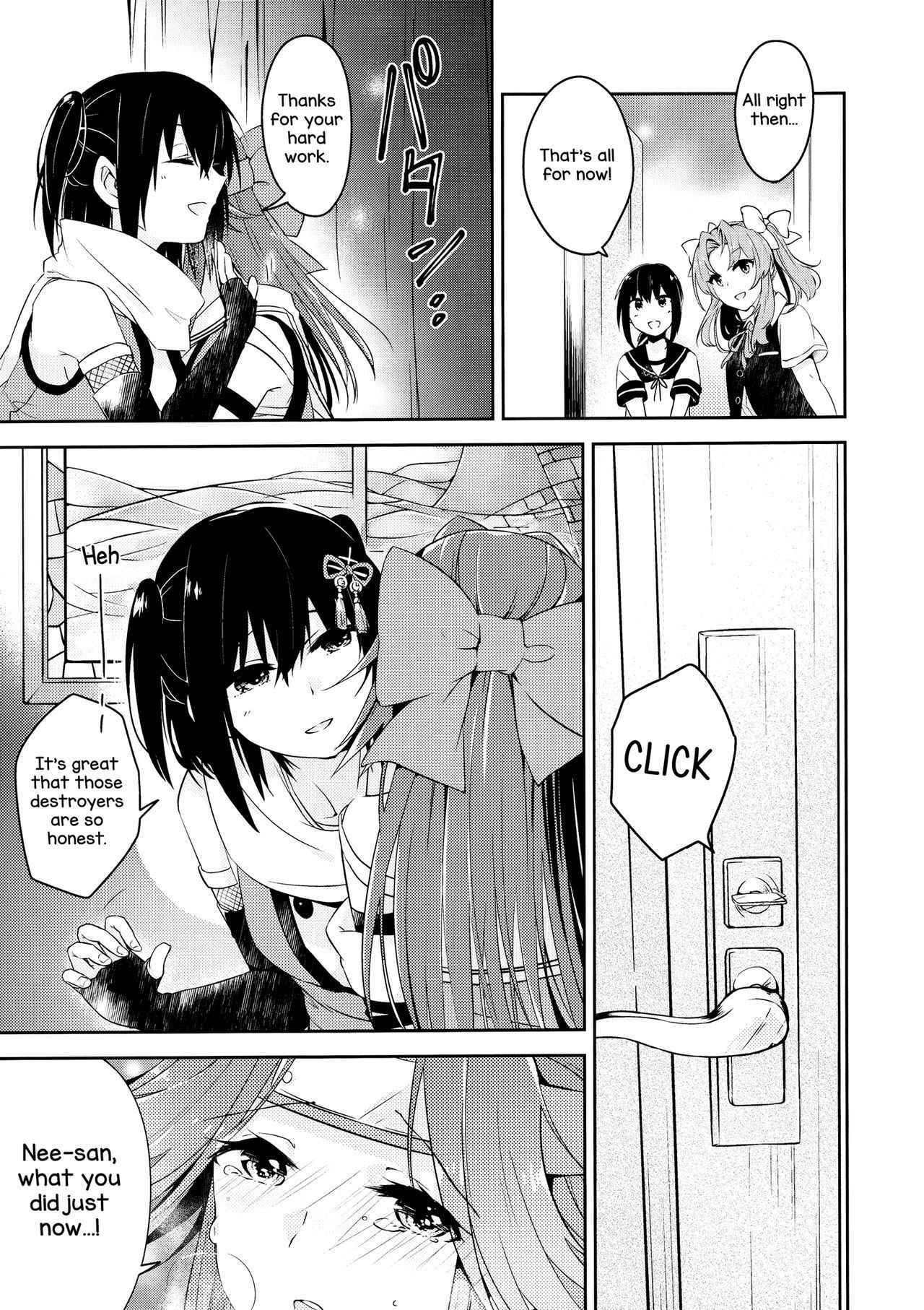 (C92) [Kaleido Circus (Nagihashi Coko)] TOP SECRET (Kantai Collection -KanColle-) [English] [Yuri-ism]