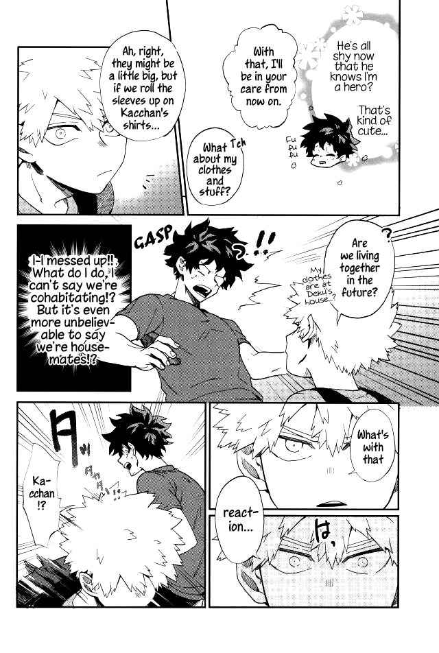 (Douyara Deban no Youda! 6) [Fuzainoyamada (Fuzai Yumoto)] Bakugou-kun mo Dekirumon | Bakugou-kun Can Do It Too (Boku no Hero Academia) [English] [arigatari]