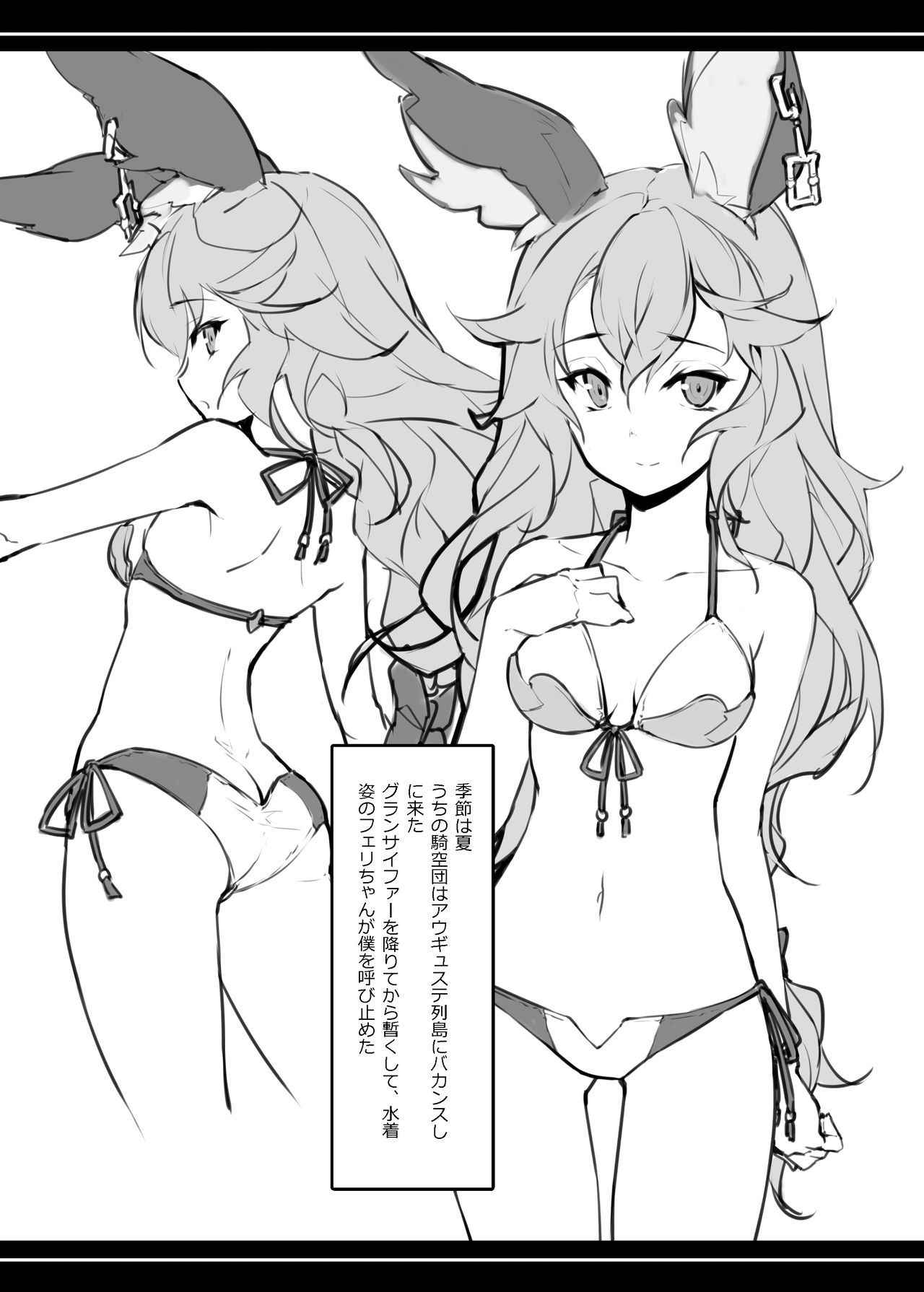 [Sizyuki] Ferry-chan ga Shitekureru Hon (Granblue Fantasy)