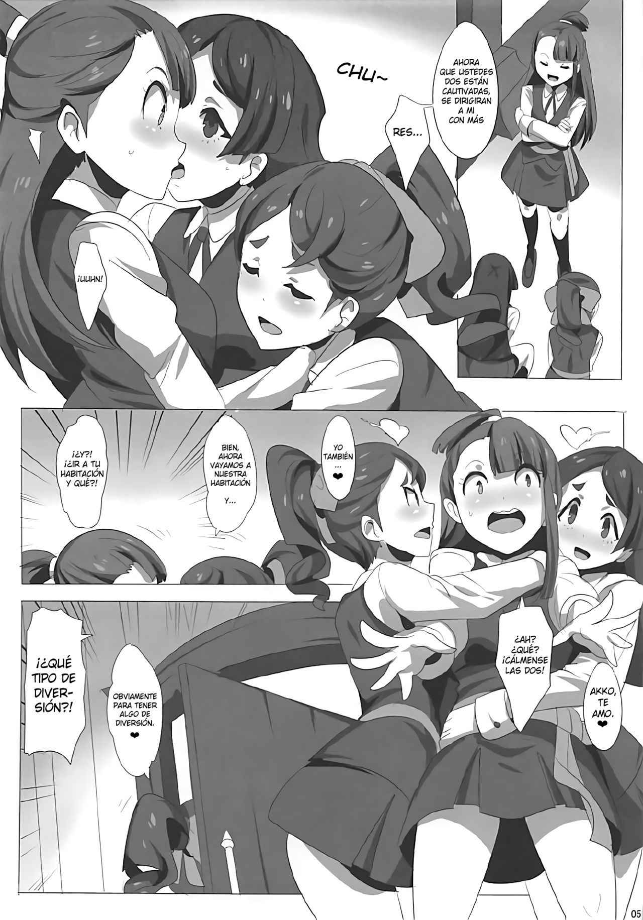 [Magukappu (Magukappu)] Dai Akko (Little Witch Academia) [Spanish]