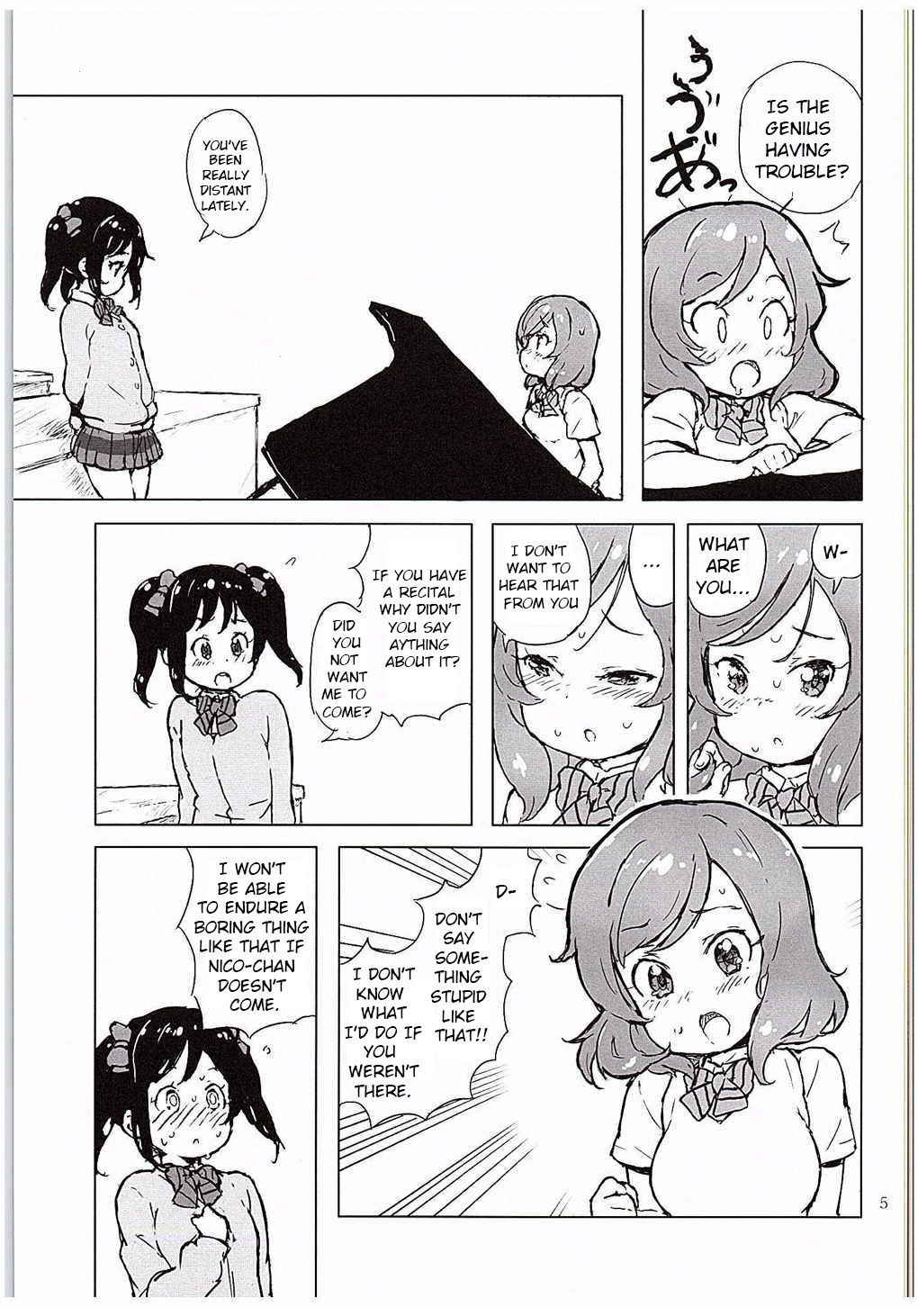 (C88) [Randou House (Randou)] Ongakushitsu no Koibito-tachi | Lovers in the Music Room (Love Live!) [English] [Zeria Scans]