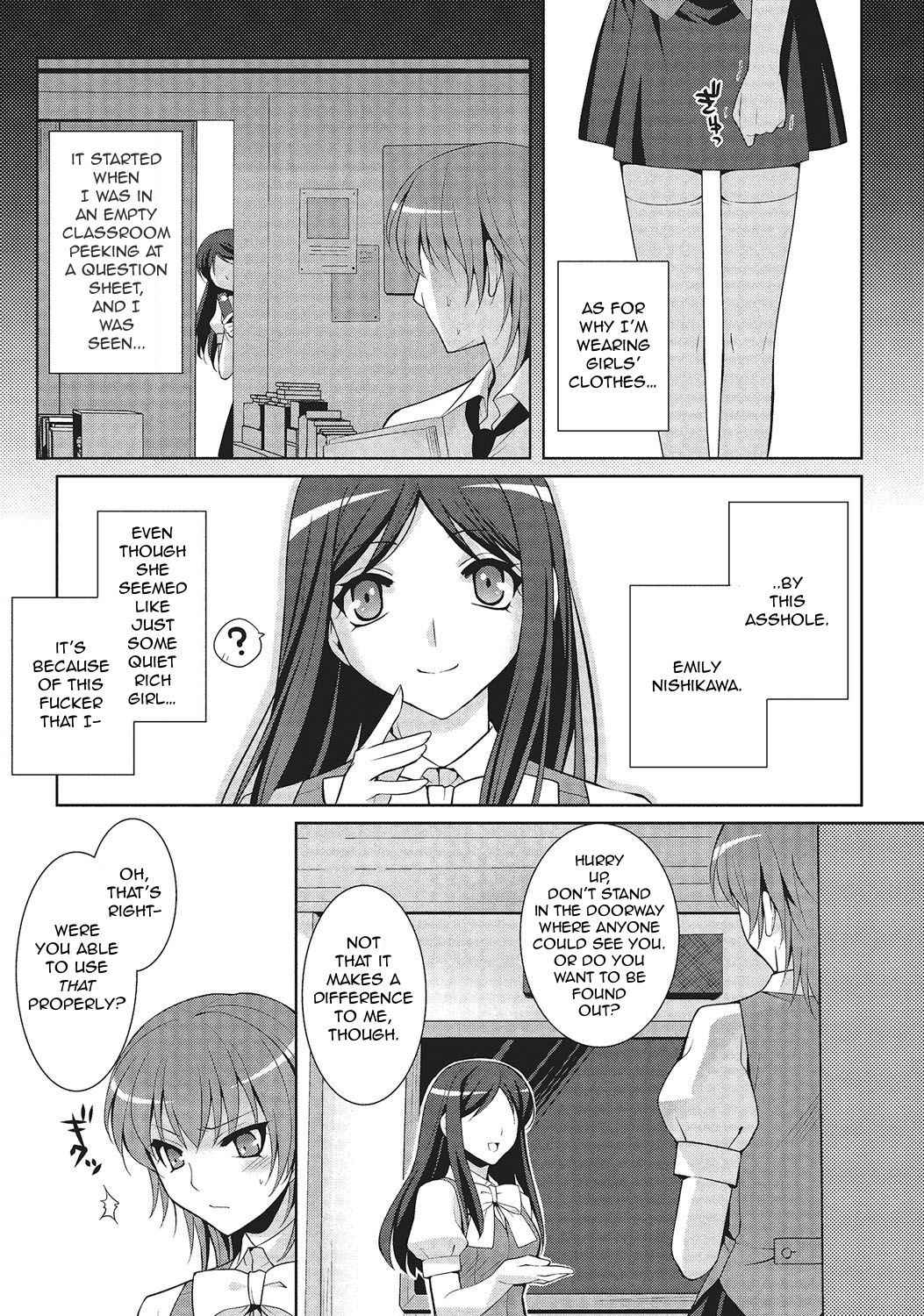 [Kujou Shirei] Shiikurettofurawaa | Secret Flower (Otokonoko to Dekoboko Costte Icchaitai!) [English] [GreyRibbon] [Digital]