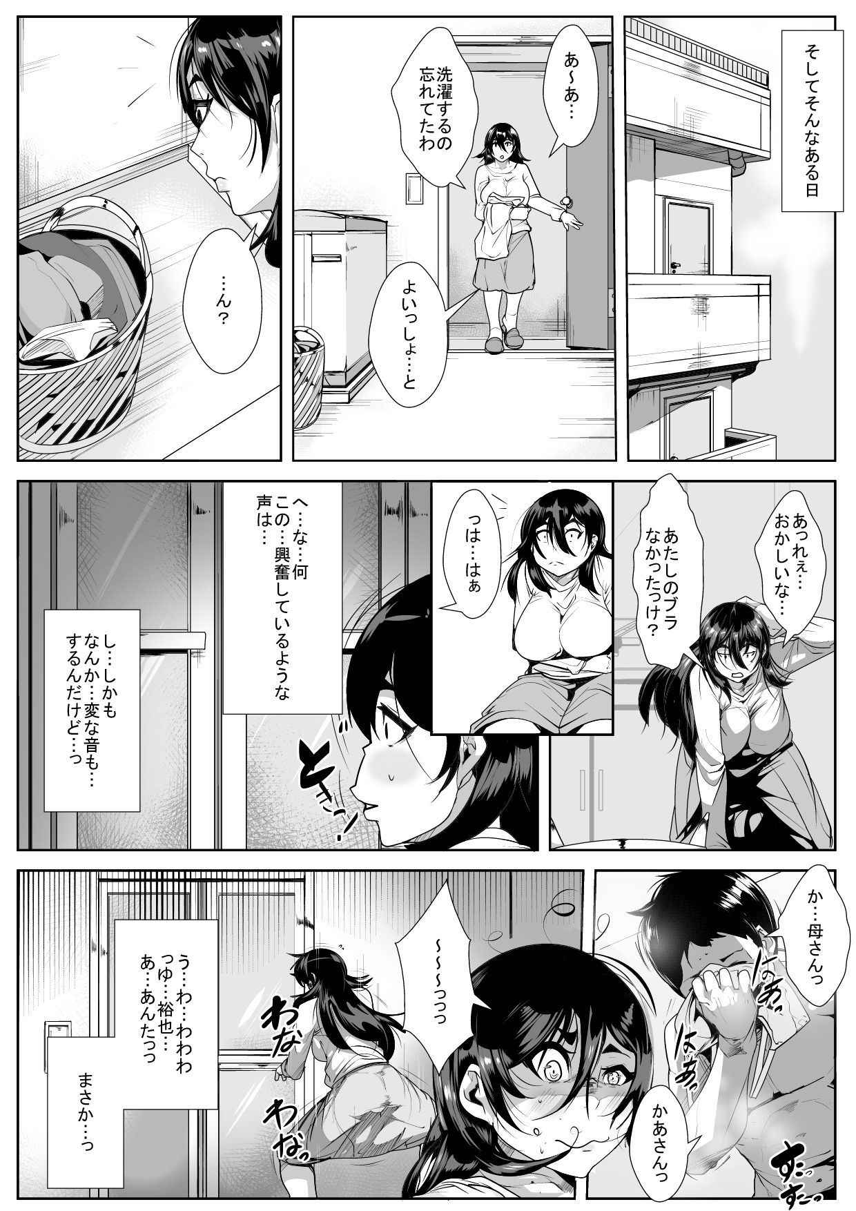 [AKYS Honpo] 母に惚れてしまった息子と気持ちをぶつけあっちゃう一夜