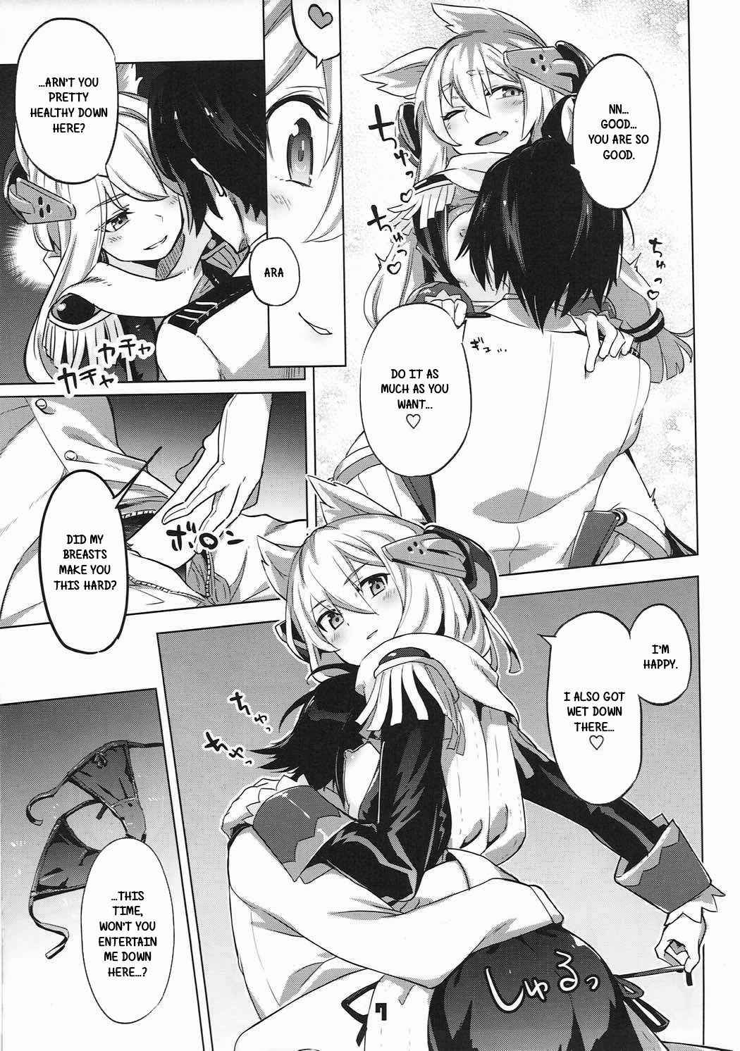 (C93) [Zombie to Yukaina Nakamatachi (Super Zombie)] Kinpatsu Manaita no Template | Template of a blond cutting board (Azur Lane) [English] [CrazyMaroon]