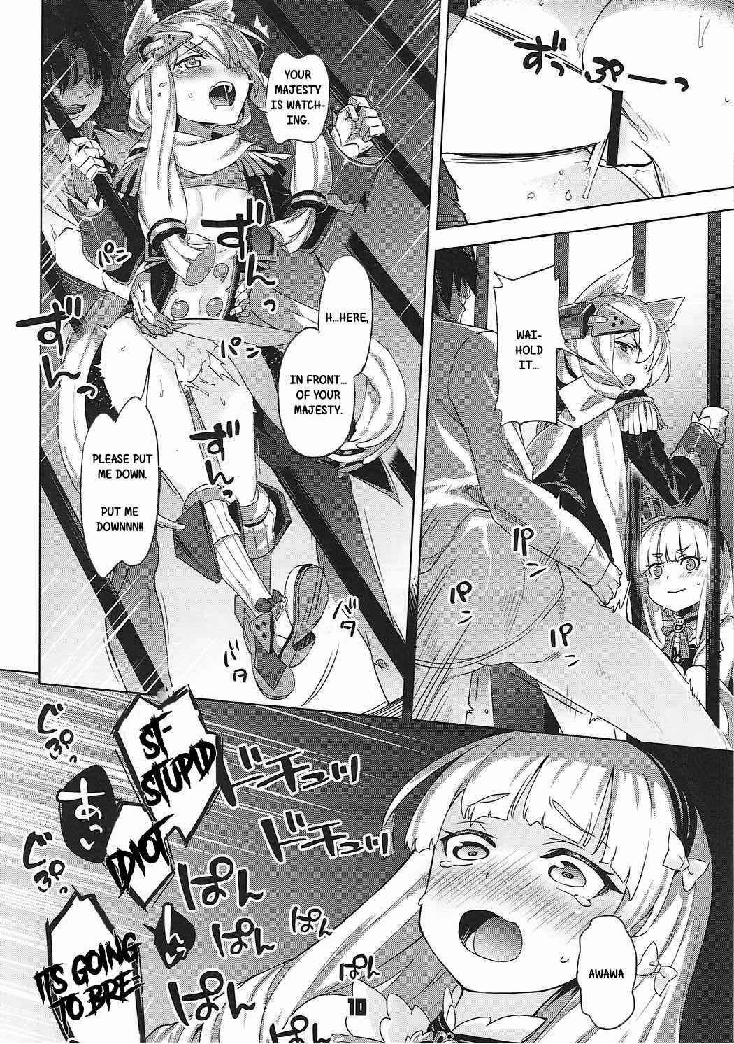 (C93) [Zombie to Yukaina Nakamatachi (Super Zombie)] Kinpatsu Manaita no Template | Template of a blond cutting board (Azur Lane) [English] [CrazyMaroon]