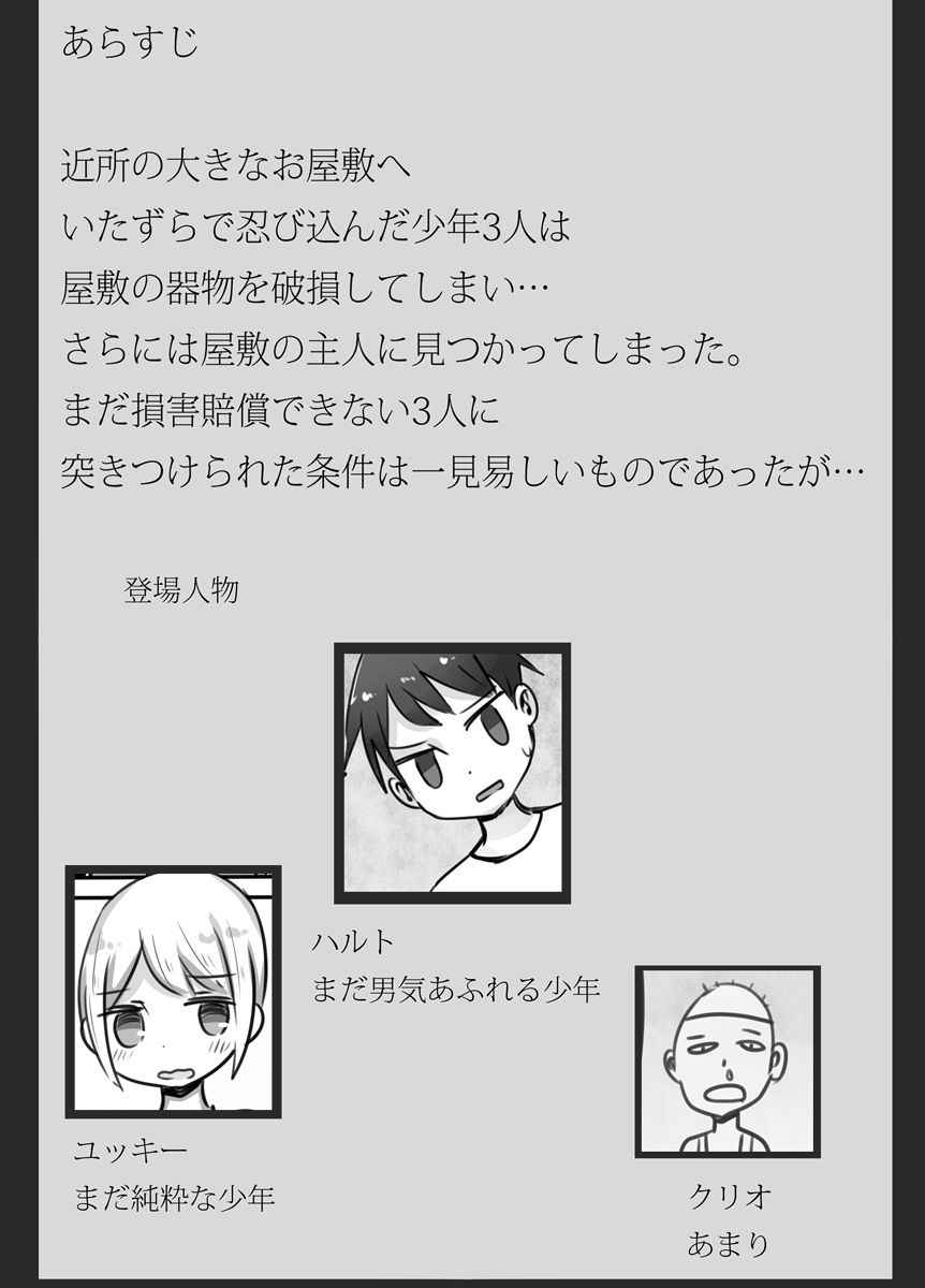 ショタ→女装→女体化