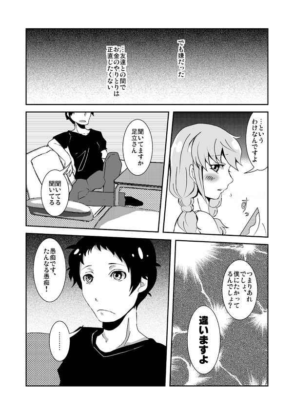 [Feriko] 足♀主不健全漫画 (Persona 4)