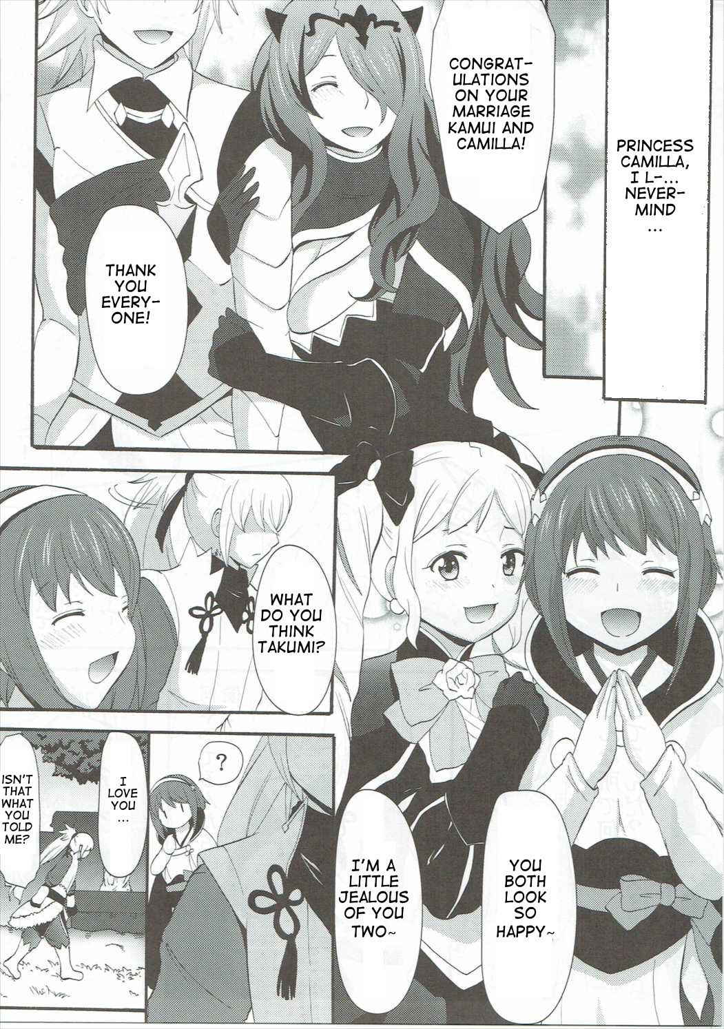 (C89) [Little★Cosmos (Ayano Rumi)] Shinkon Futeizuma Camilla | Unfaithful Newlywed Camilla (Fire Emblem if) [English]