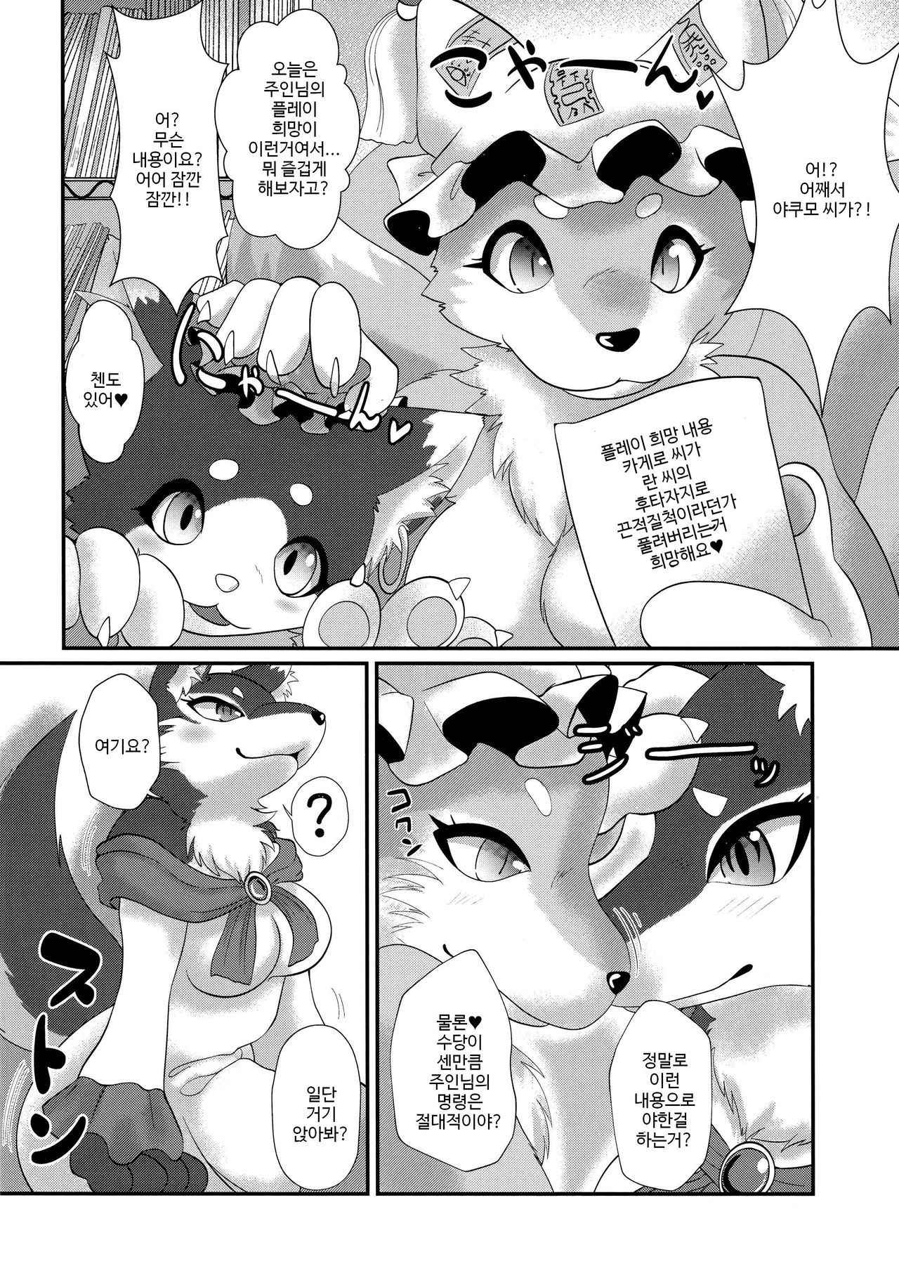 (Kemoket 6) [Kitsunenomori (Various)] DeliMofu 4U (Touhou Project) [Korean] [TeamHT]