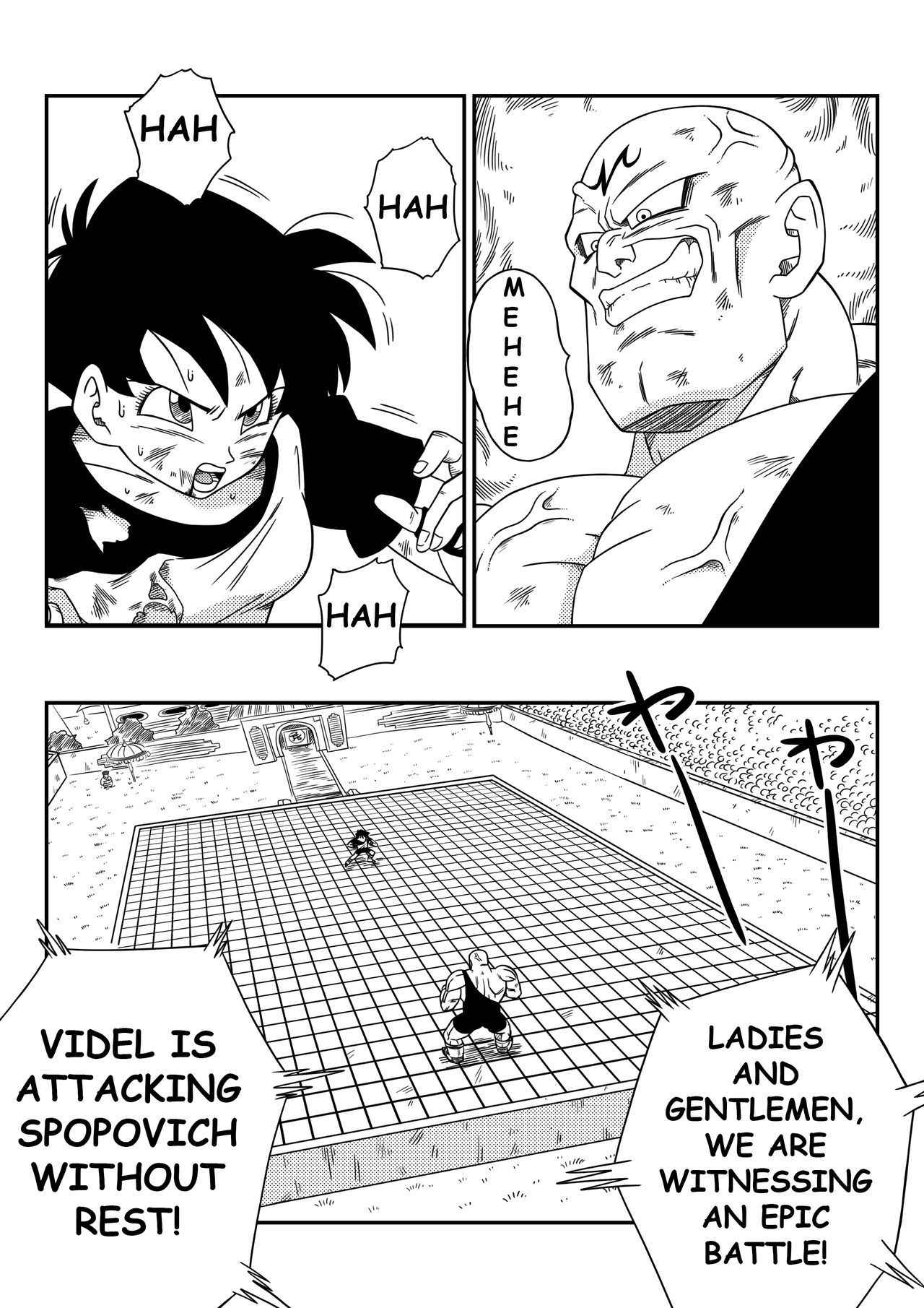 [Yamamoto] Videl VS Spopovich (Dragon Ball Z) [Digital] [English]