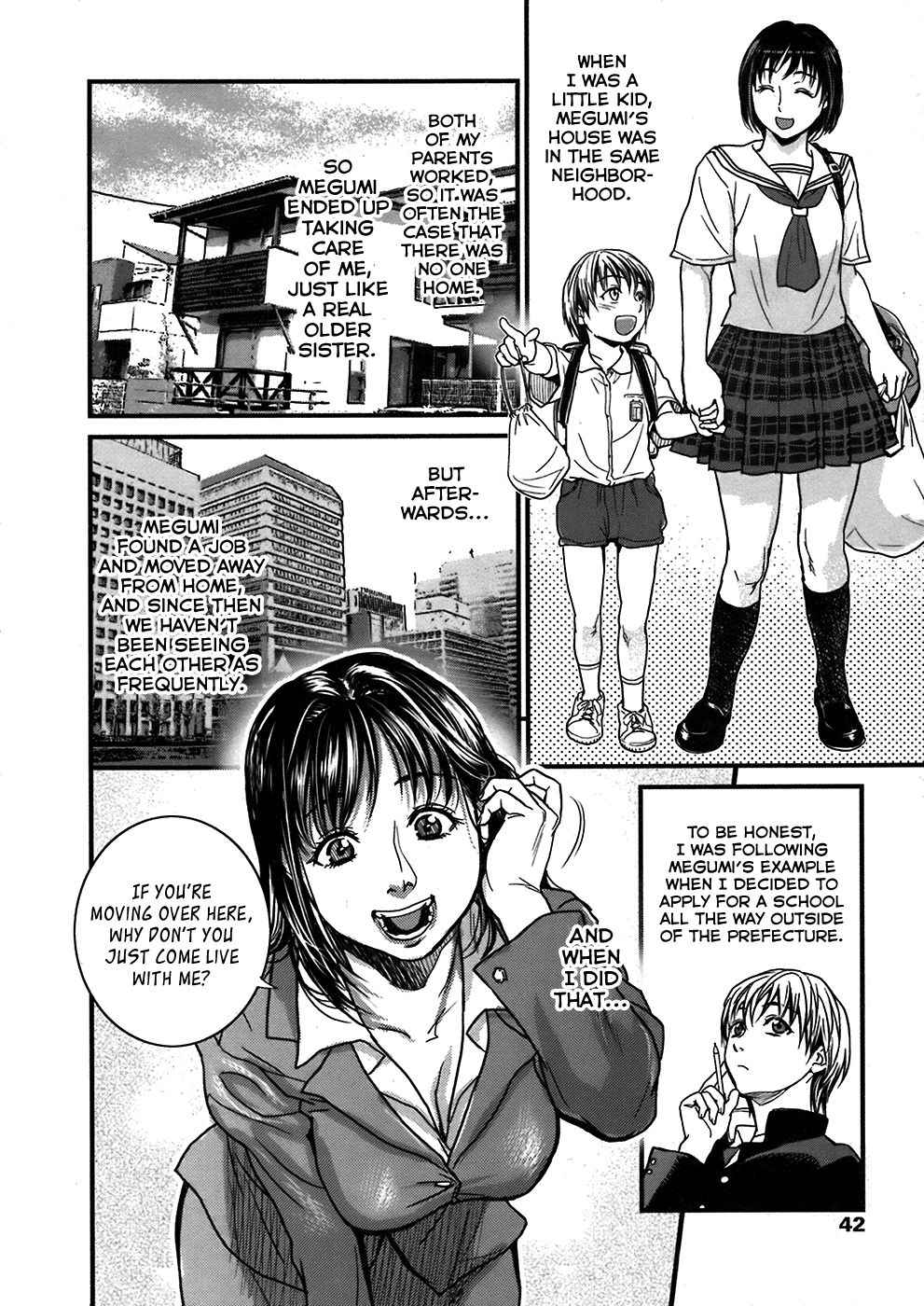 [Kishizuka Kenji] Boku to Itoko no Onee-san to Ch. 1 (COMIC Tenma 2008-06) [English]