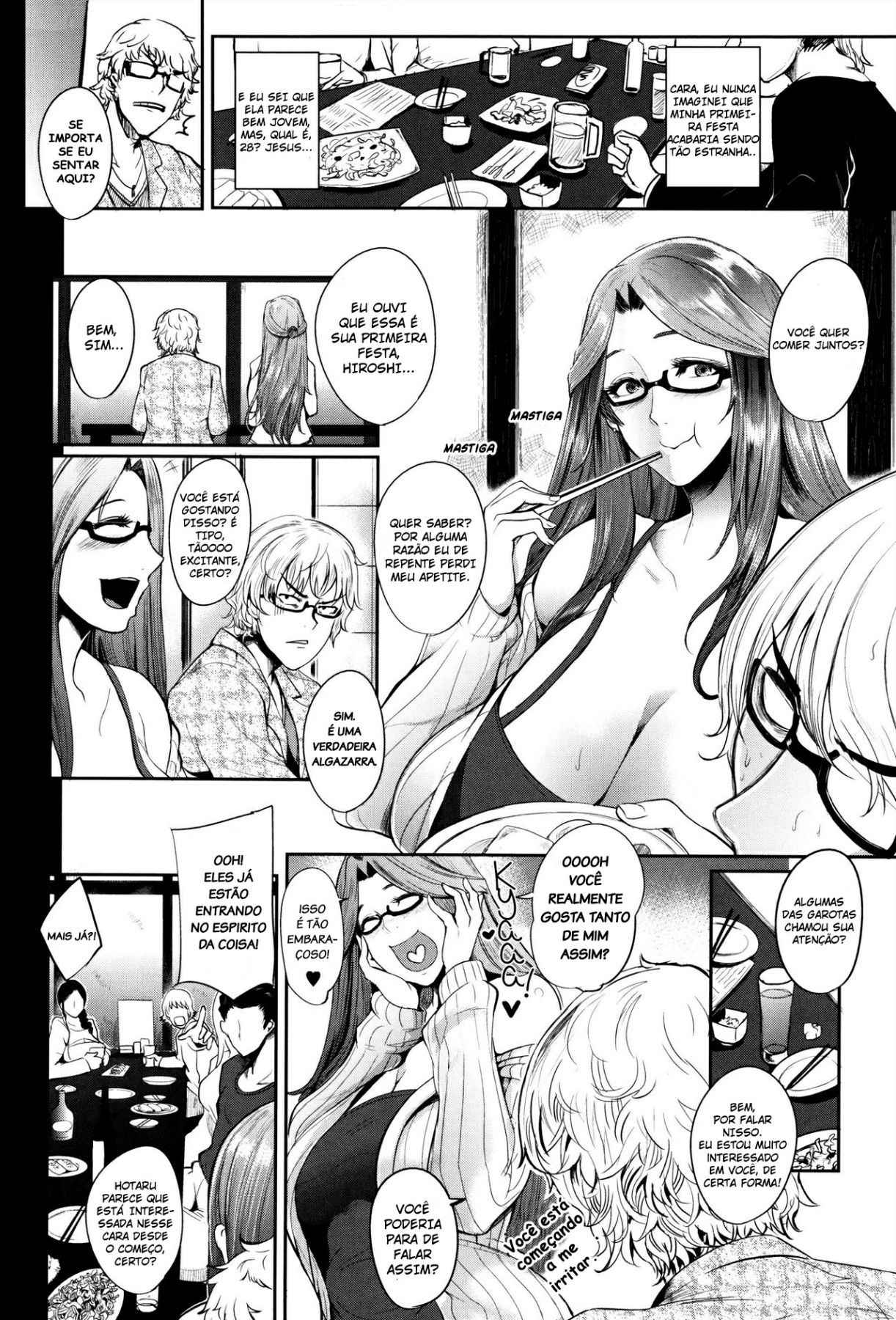 [Otochichi] Mama Naranai Onna-tachi Ch. 1- 3 [Portuguese-BR] [Hentai Season]