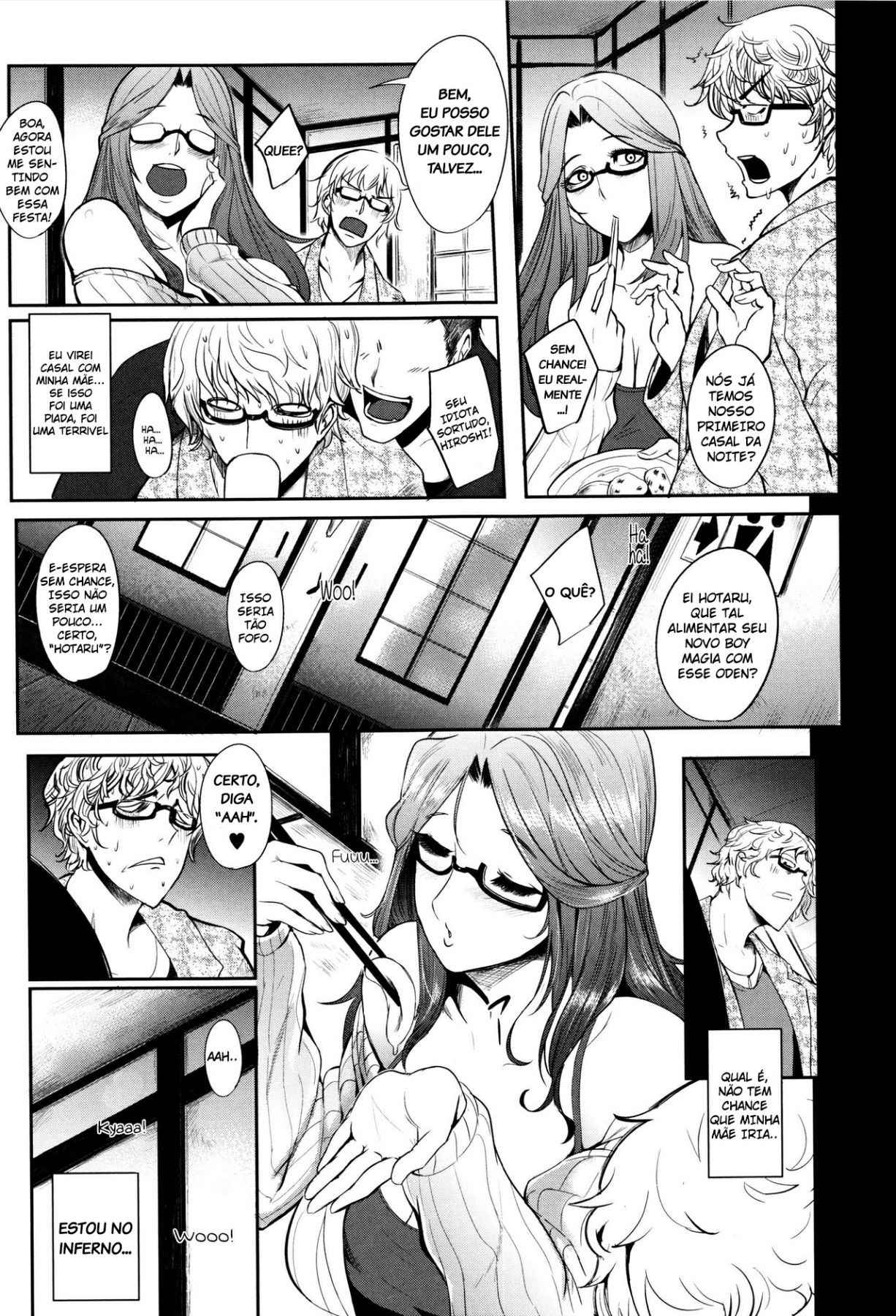 [Otochichi] Mama Naranai Onna-tachi Ch. 1- 3 [Portuguese-BR] [Hentai Season]