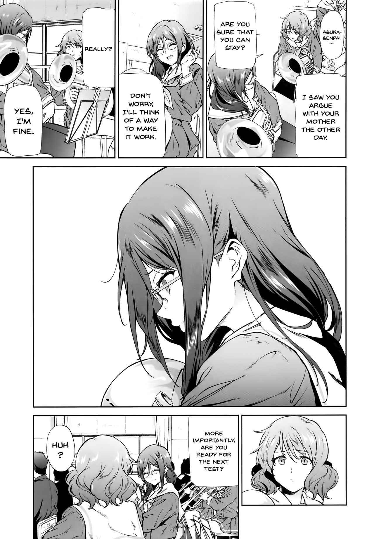 (C91) [EXTENDED PART (Endo Yoshiki)] Asuka-senpai ni Hidoi Koto o Suru Hon | A Story Where You Do Something Cruel To Asuka-Senpai (Hibike! Euphonium) [English] {doujins.com}