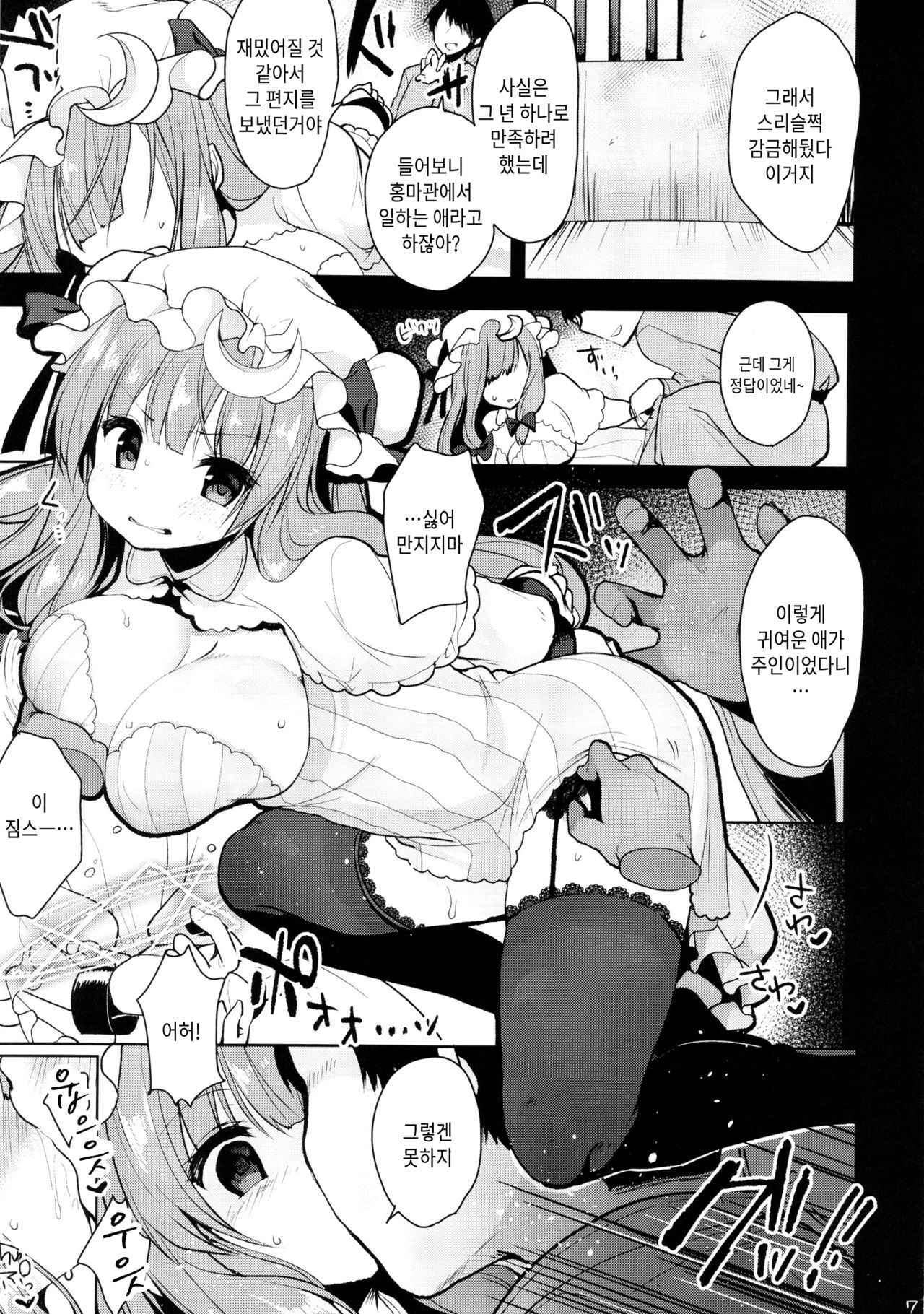 (C91) [Chocolate Synapse (Shika Yuno)] Jouzu na Majo no Shitsukekata | 능숙한 마녀를 길들이는법 (Touhou Project) [Korean] [Basbin Rokkins]