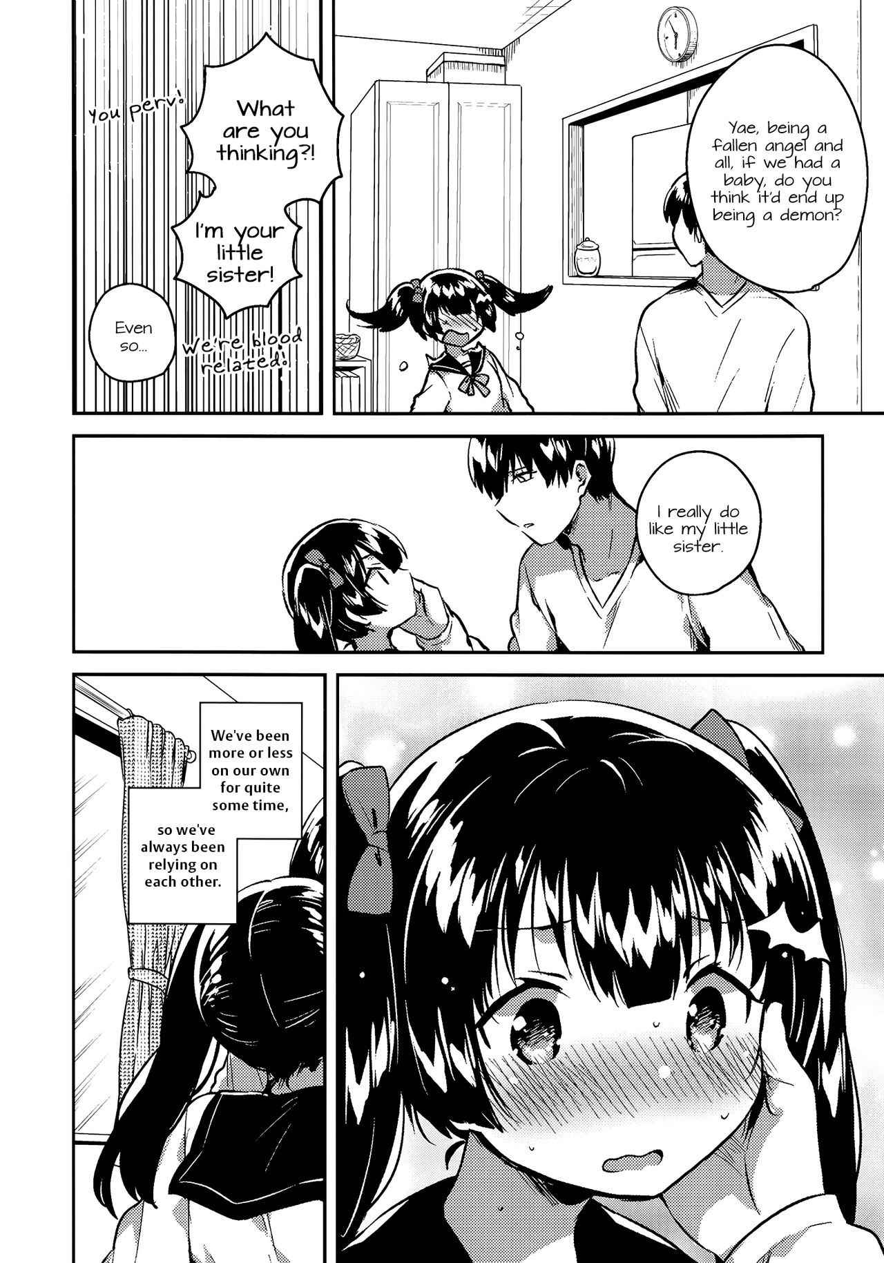 (COMITIA123) [squeezecandyheaven (Ichihaya)] Imouto wa Chotto Atama ga Okashii [English] [Doki Fansubs]