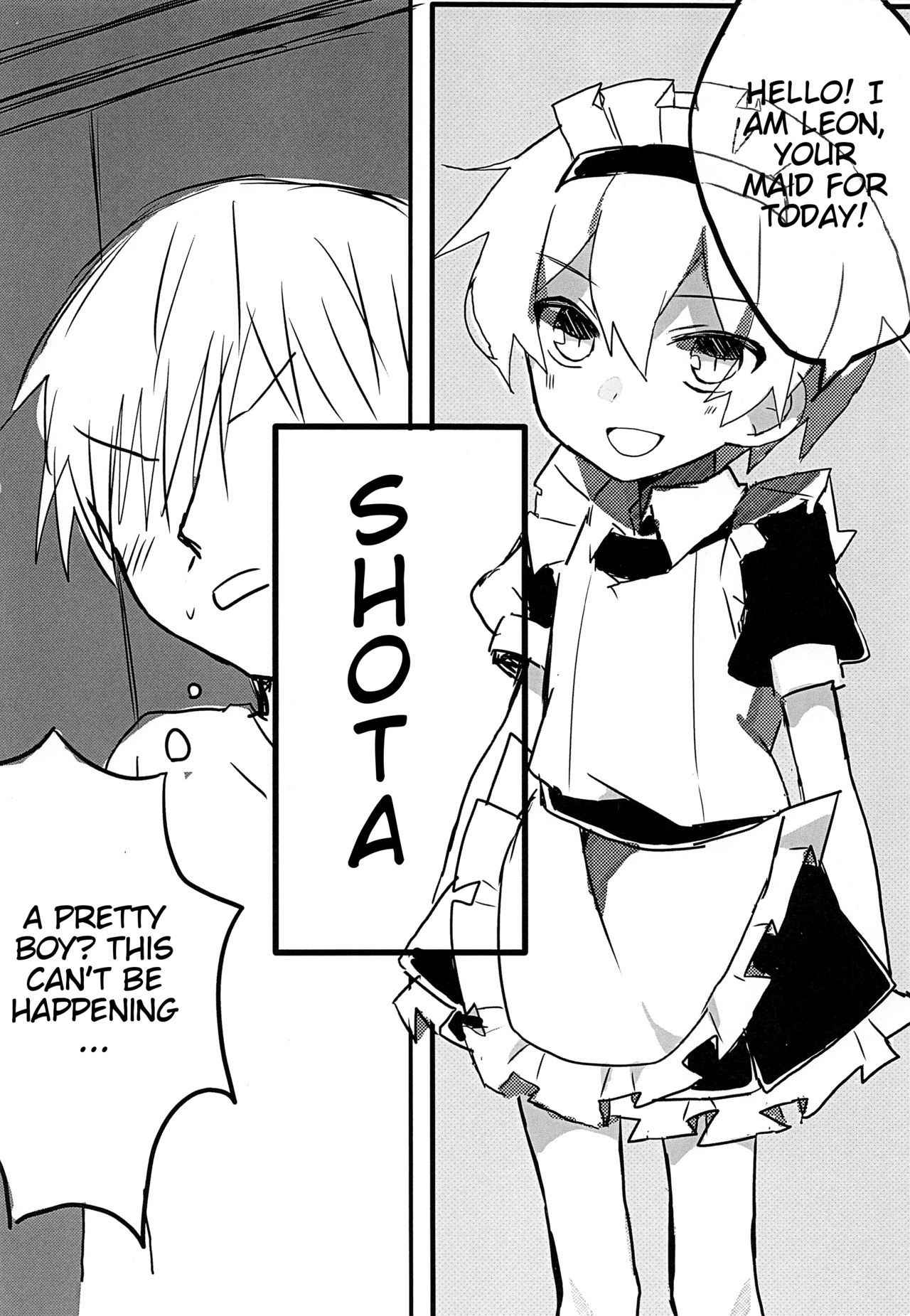 (Shota Scratch 33) [Kimagu Restaurant (Kimagu)] Maid no Leon-kun [English] [Prettyboy]