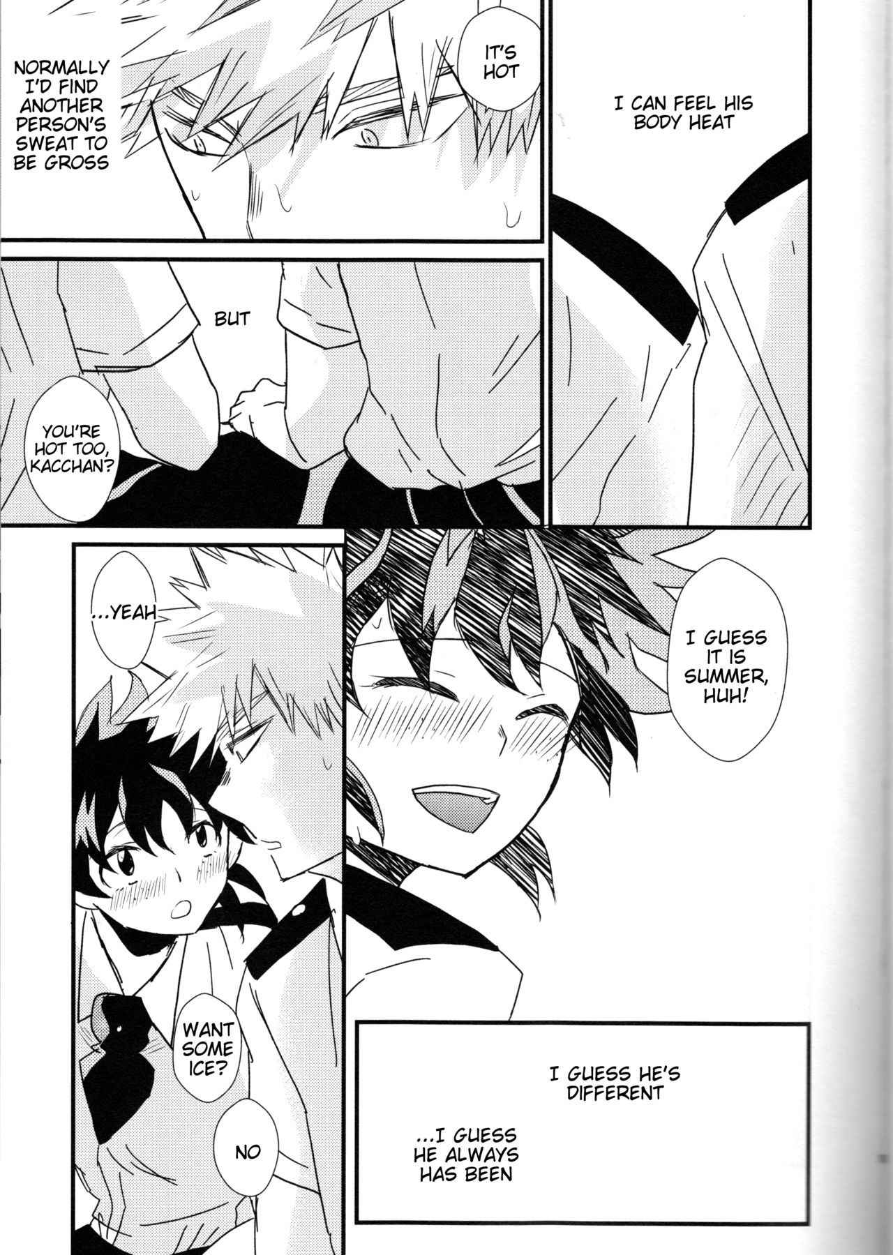 (Douyara Deban no Youda! 8) [SL (Bell)] Natsu to Sora to Kimi to (Boku no Hero Academia) [English] [Tigoris Translates]