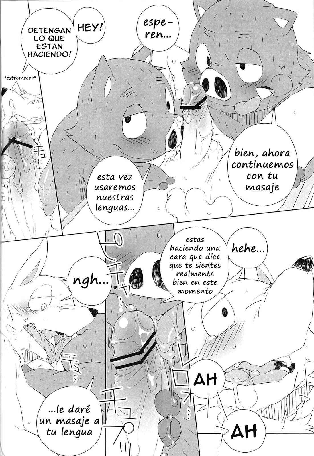 (C84) [Dogear (Konbu plus)] Soñando con un masaje de aguas termales (Kaiketsu Zorori) [Spanish] [Haoru]