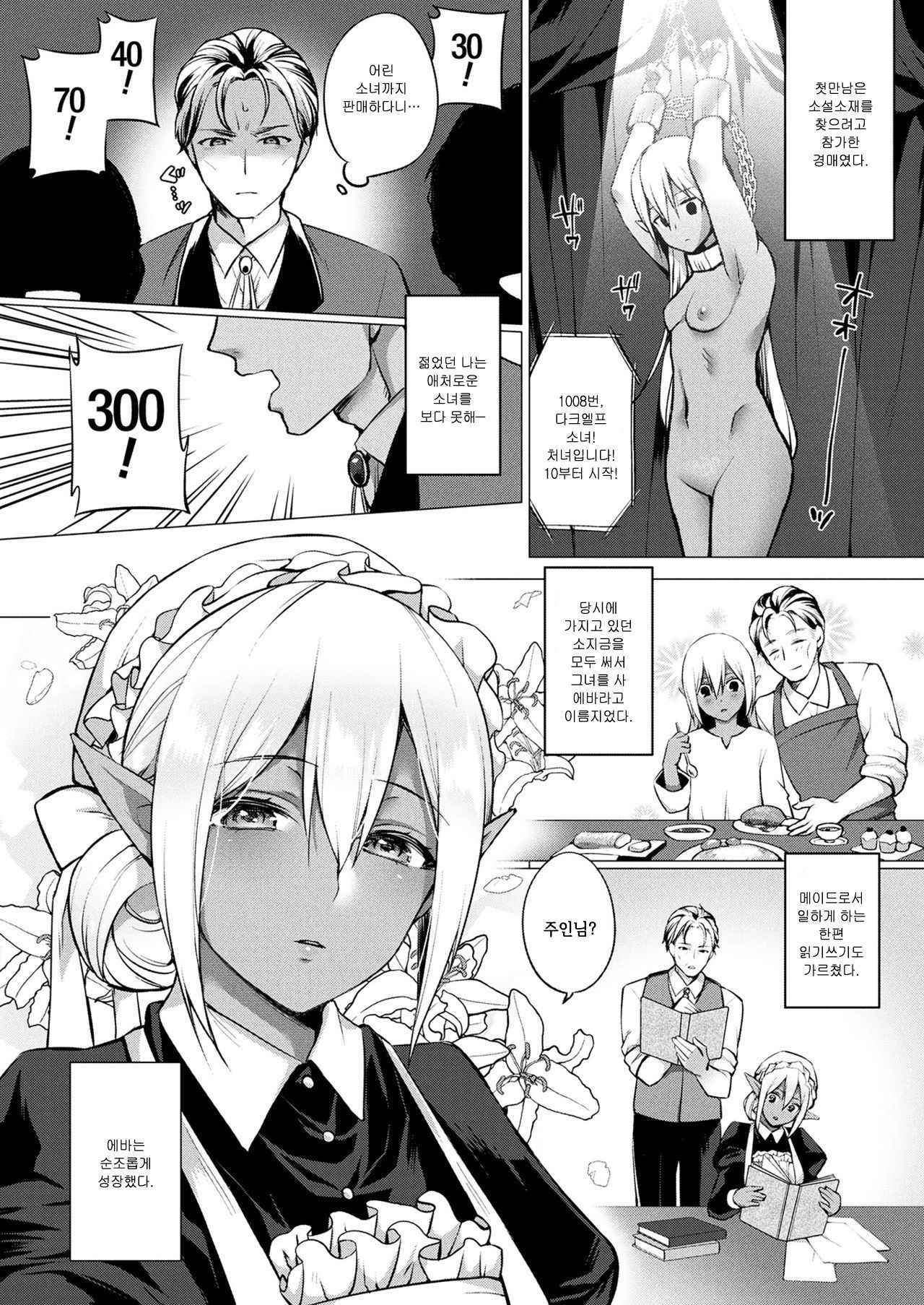 [Miyamoto Liz] Dark Elf no Koi Monogatari | 다크엘프의사랑이야기 (COMIC Unreal 2017-12 Vol. 70) [Korean]