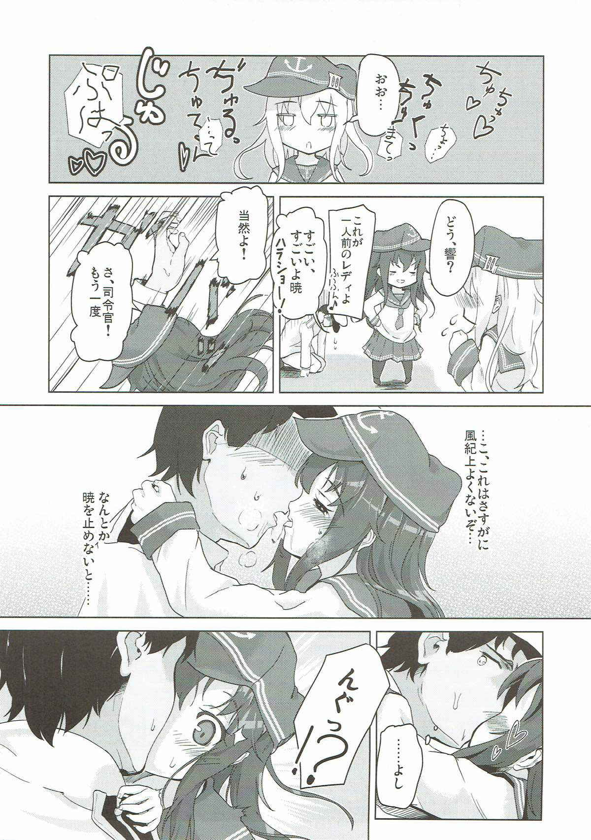 (C90) [Tokusen Ohinasama (Ohiensis)] Kiss Mark wa Lady no Shirushi!? (Kantai Collection -KanColle-)