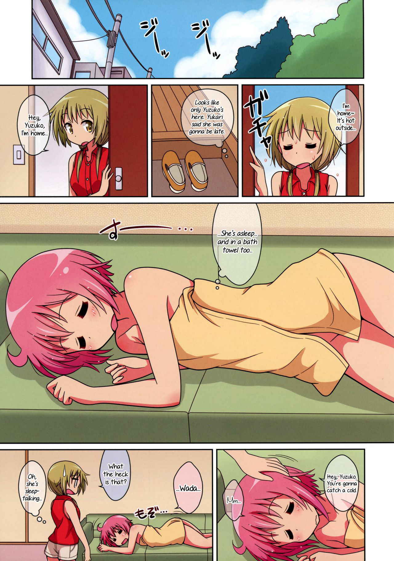 (C90) [Melty Pot (Mel)] Happy Style! 5 (Yuyushiki) [English]