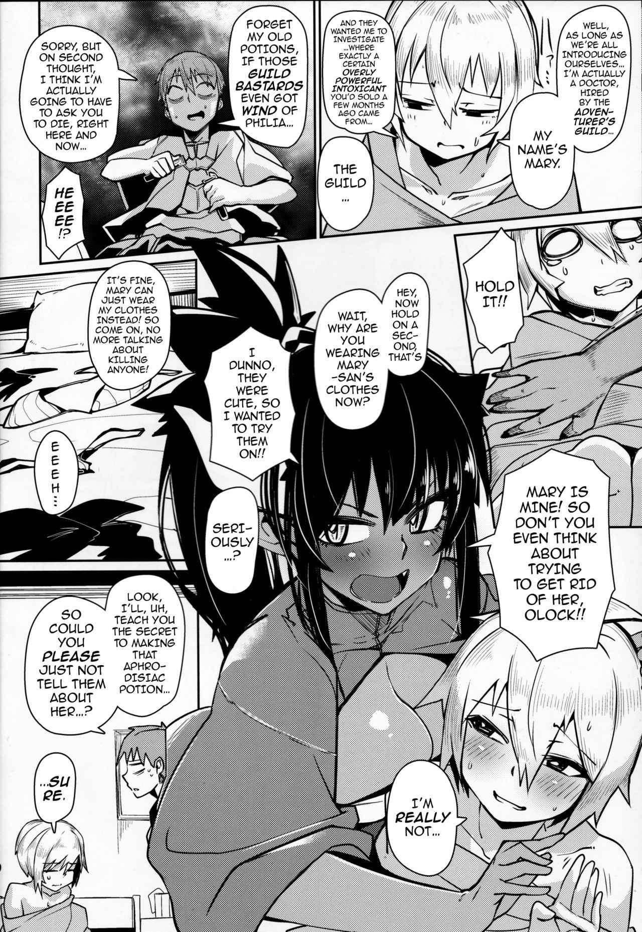 (C93) [Danball Man (Nikuman Umeew)] Different World Girl 3 [English] {darknight}