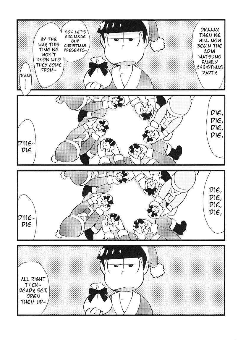 [MatsuCha. (Maccha)] Purezento wo mawasou! | Let’s give a present! (Osomatsu-san) [English] [Rotti Totti]