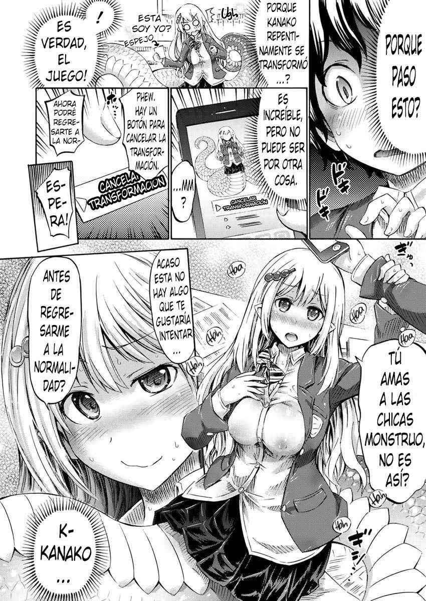 [Horitomo] Monmusu Hentai Appli de GO! | Monster Girl Transformation Go! (COMIC Unreal 2017-04 Vol. 66)  [Spanish] [kalock] [Digital]