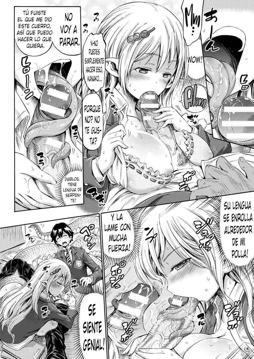 [Horitomo] Monmusu Hentai Appli de GO! | Monster Girl Transformation Go! (COMIC Unreal 2017-04 Vol. 66)  [Spanish] [kalock] [Digital]