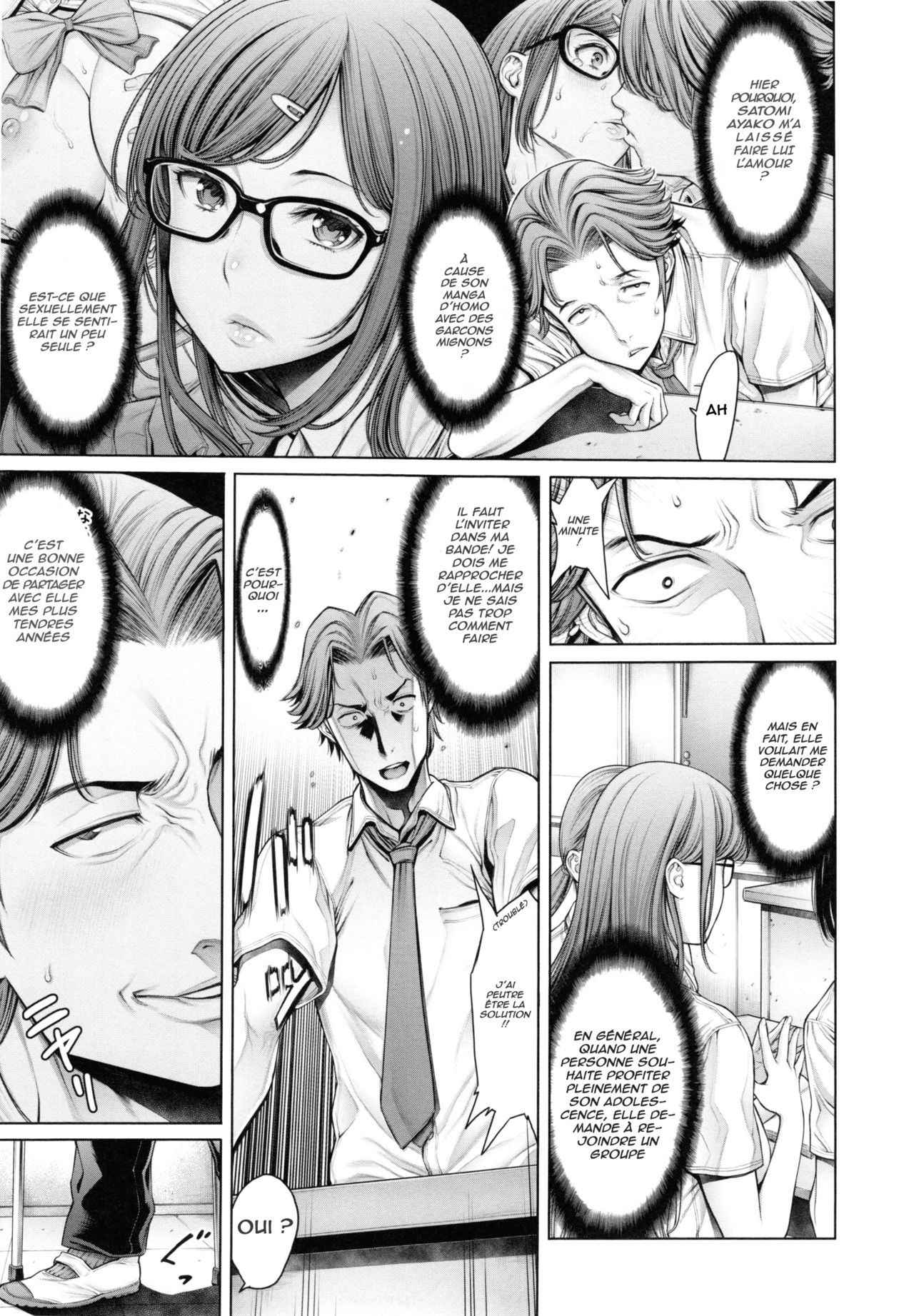 [Okayusan] School Caste Ch. 4-6 [French] [Decensored]