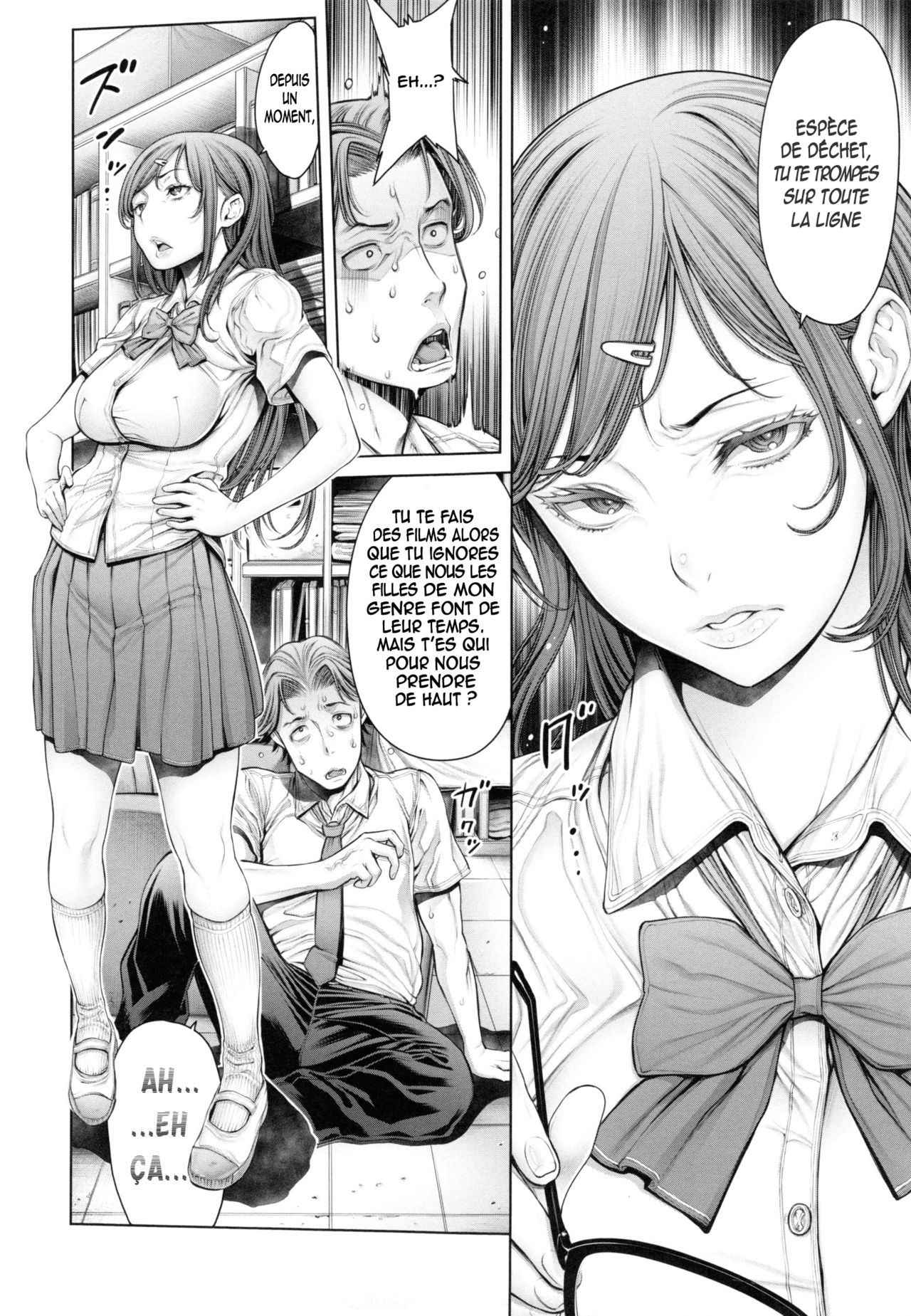 [Okayusan] School Caste Ch. 4-6 [French] [Decensored]