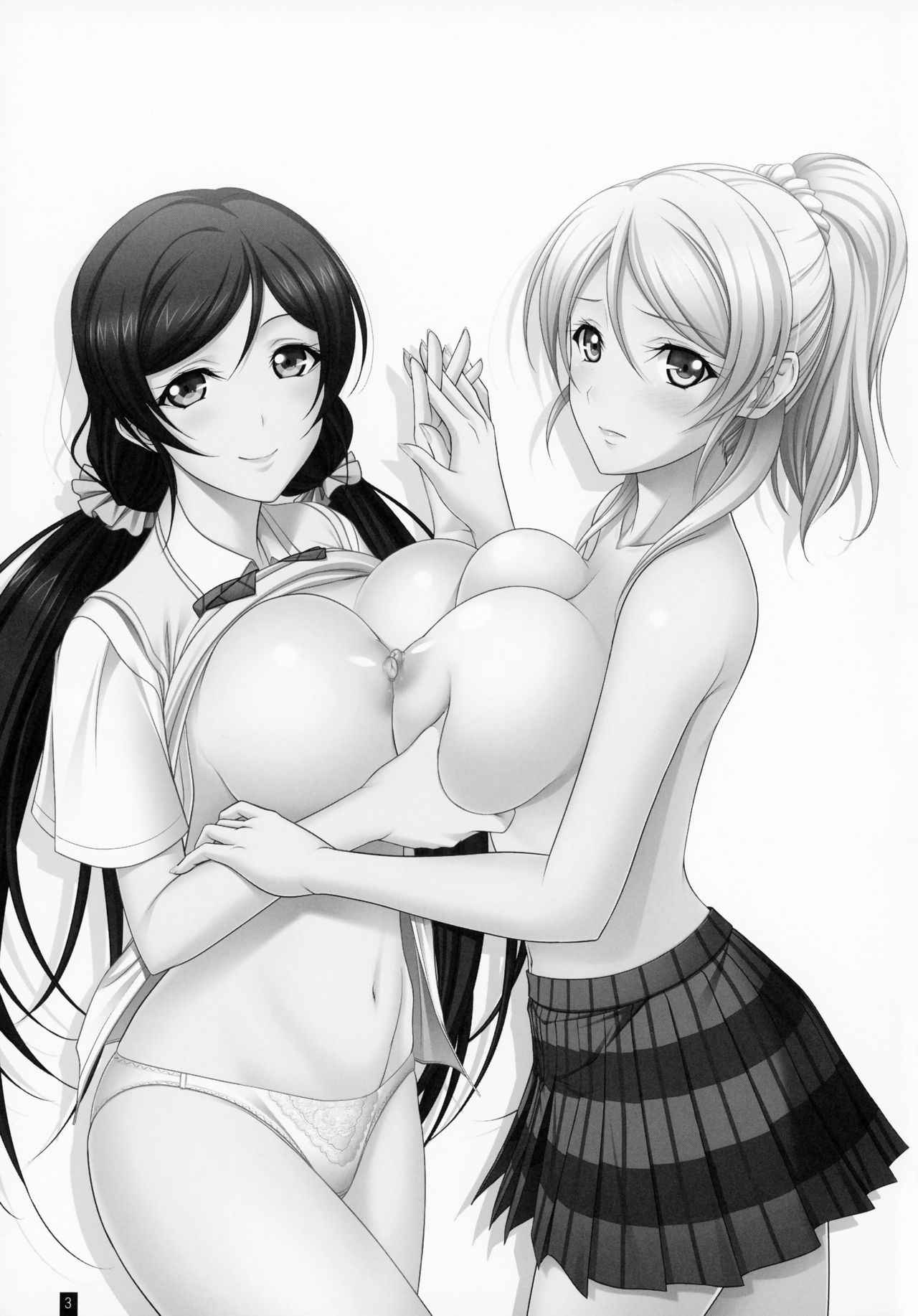 (C86) [Kemokomoya (Komori Kei)] Nozoeri Ippai Ecchi (Love Live!)