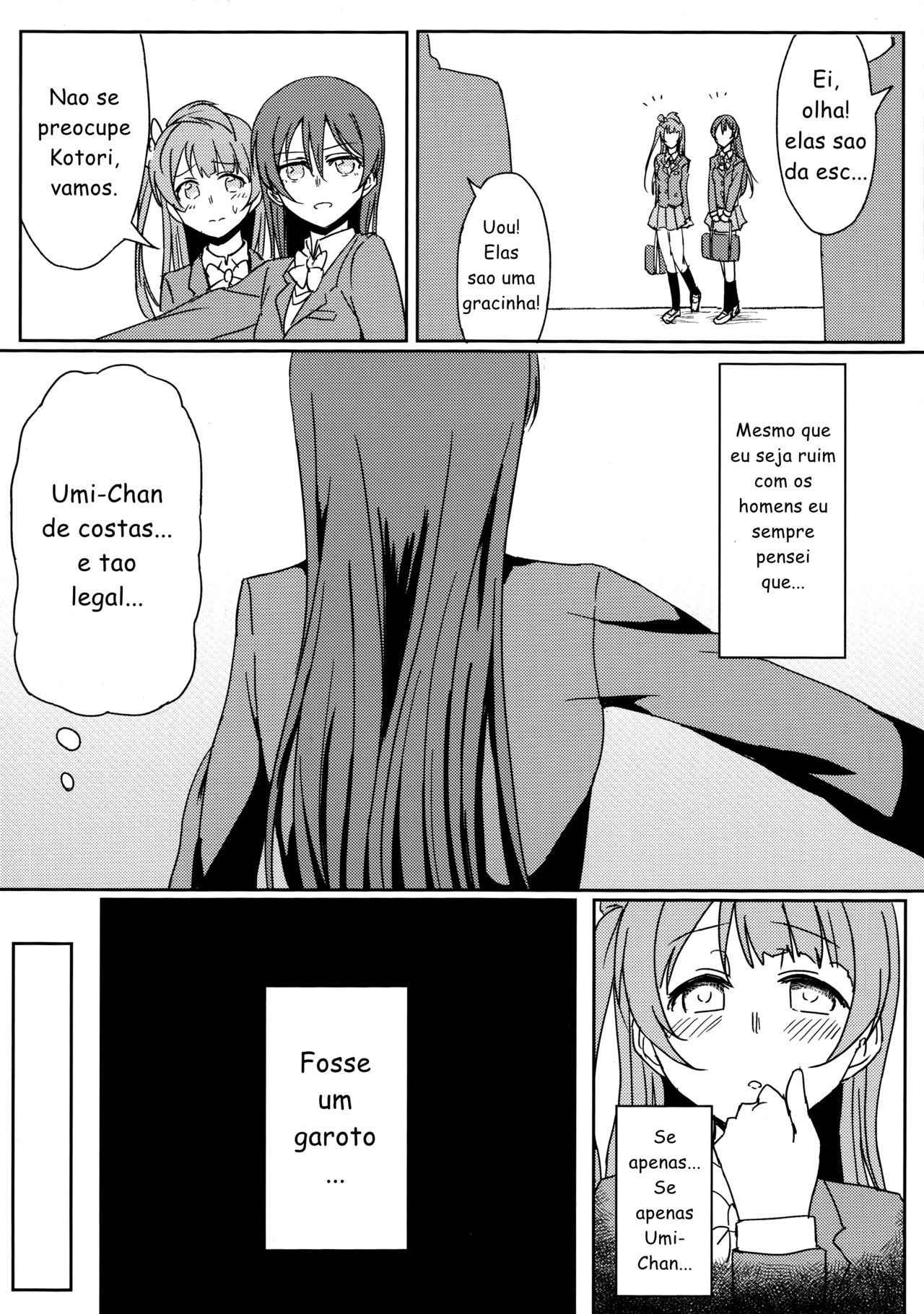 (C89) [Lipterrible (9chibiru)] Chick ToGetHer! (Love Live!) [Portuguese-BR] [Lupsybr]