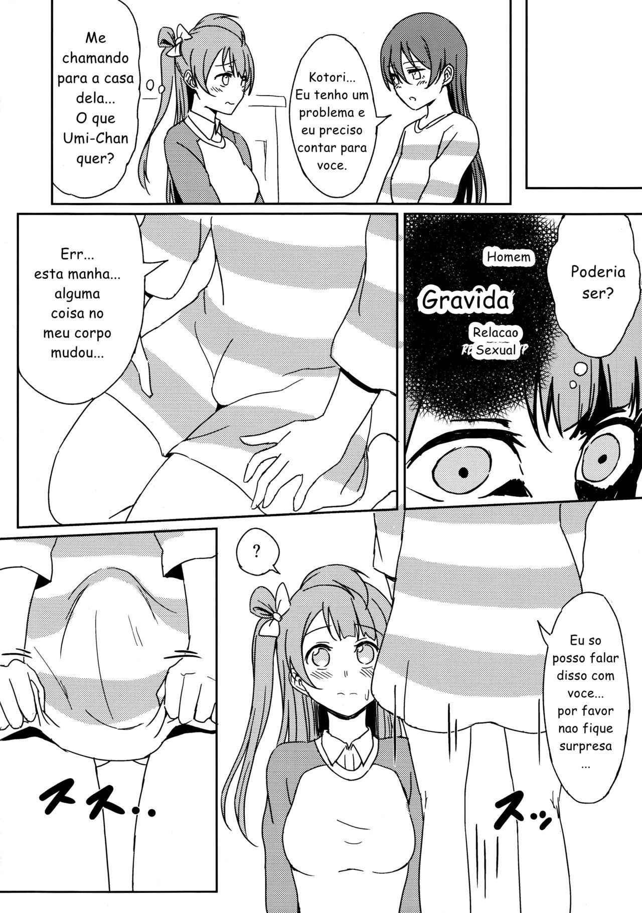 (C89) [Lipterrible (9chibiru)] Chick ToGetHer! (Love Live!) [Portuguese-BR] [Lupsybr]