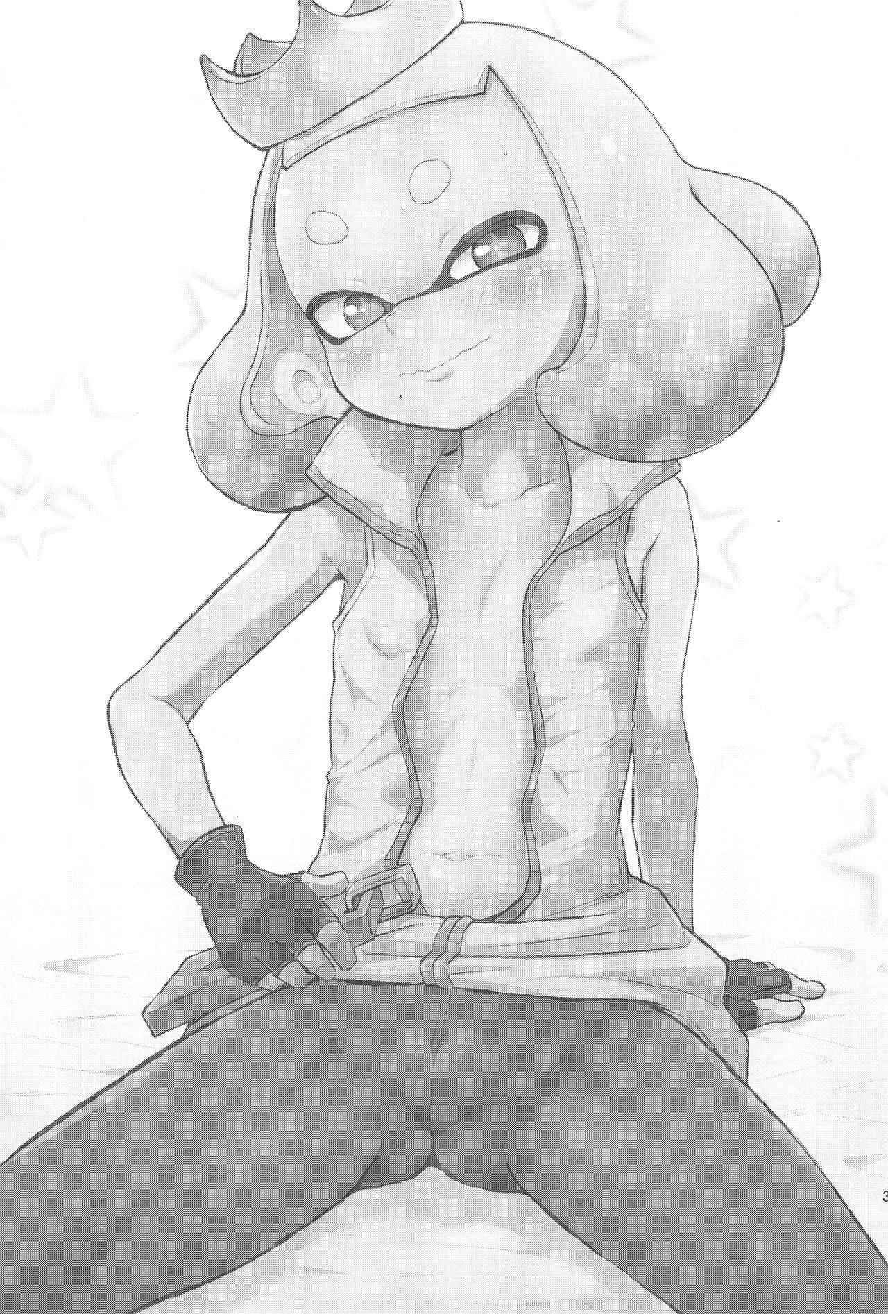 (C93) [Hitsuji Drill (Ponpon Itai)] Hime-chan Hitorijime (Splatoon)