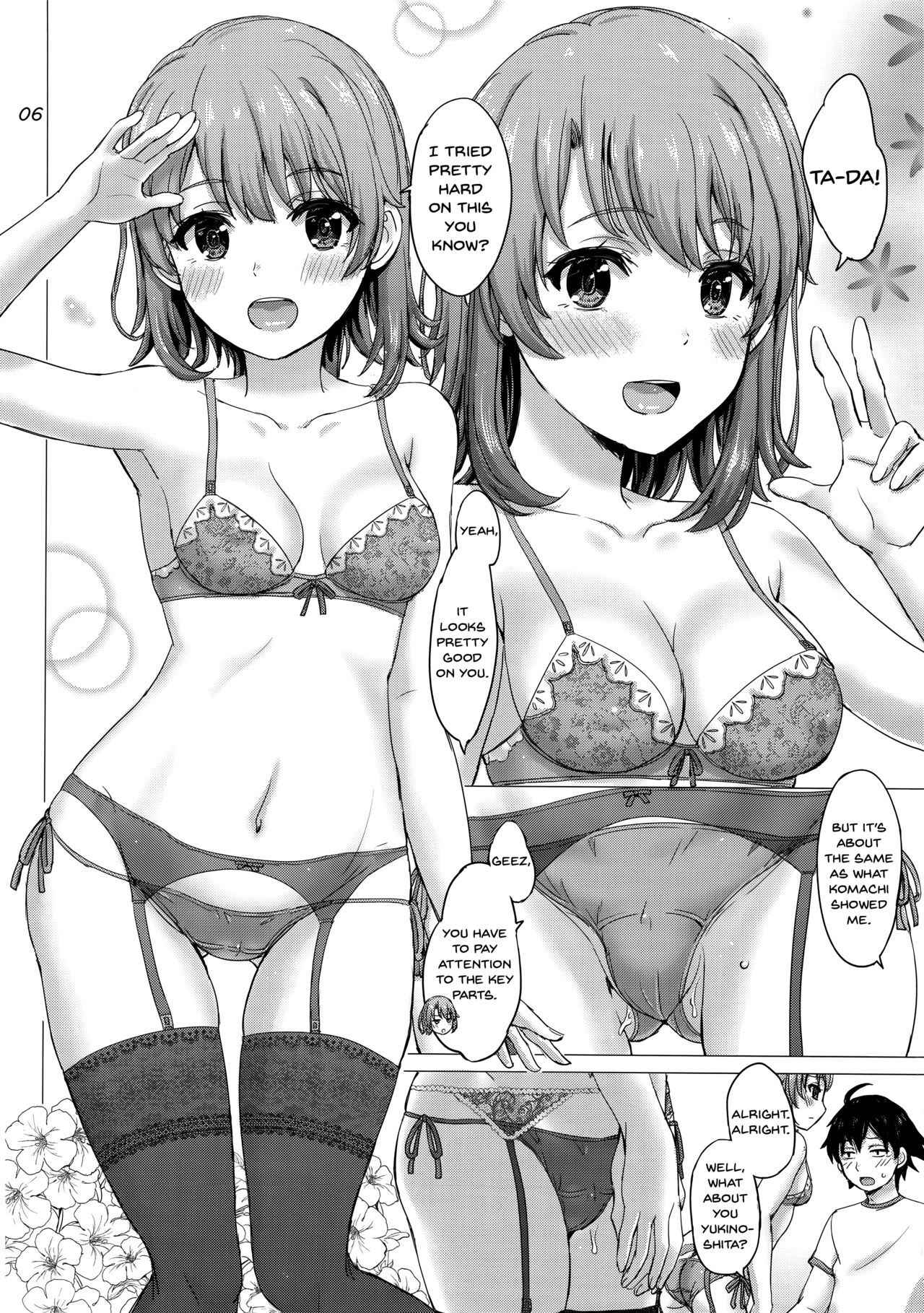 (C93) [studio A (Inanaki Shiki)] Iyarashii Houshi-bu no Kanojo-tachi. | The Lewd Girls from the Service Club (Yahari Ore no Seishun Love Come wa Machigatteiru.) [English]  [Doujins.com]