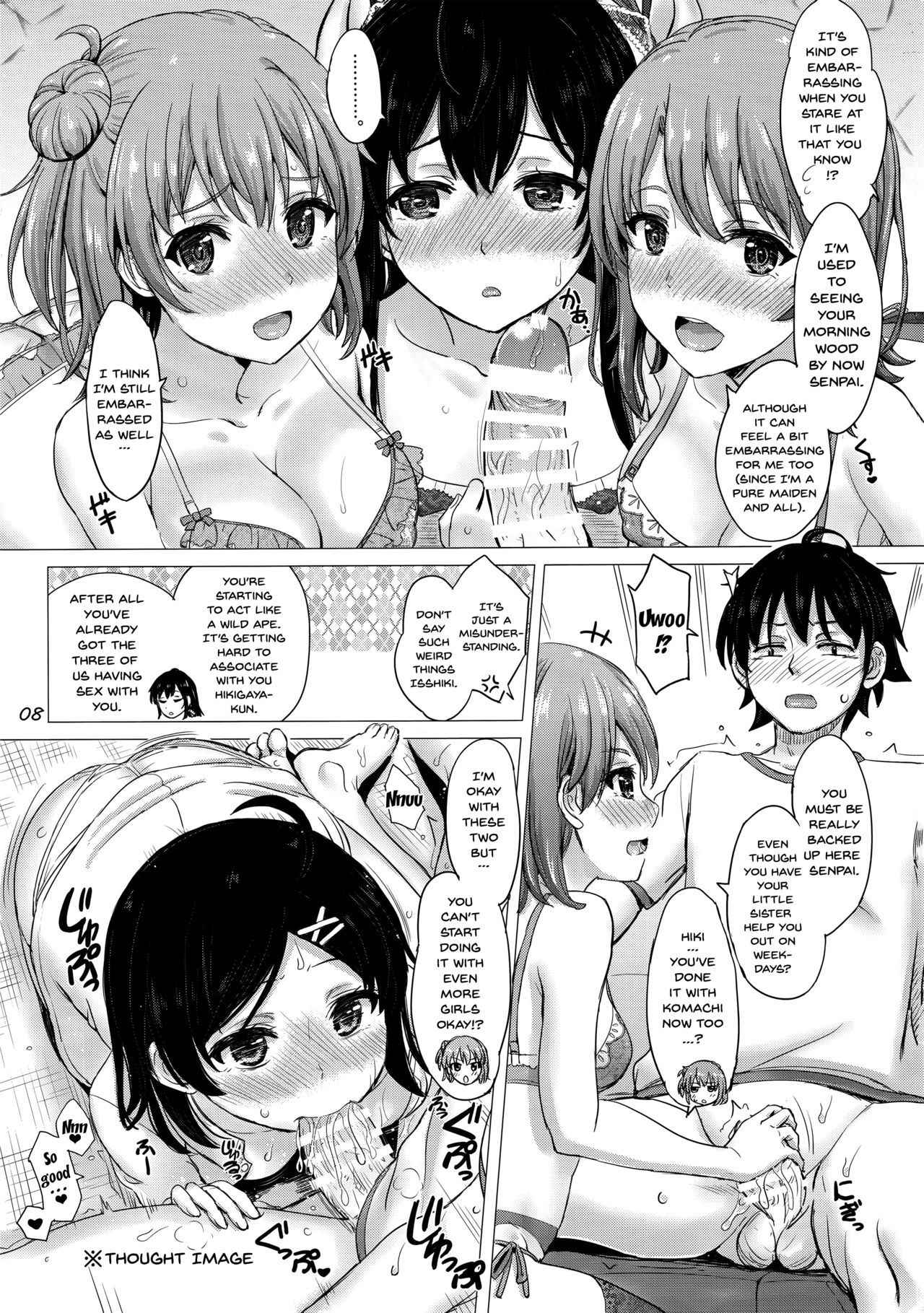 (C93) [studio A (Inanaki Shiki)] Iyarashii Houshi-bu no Kanojo-tachi. | The Lewd Girls from the Service Club (Yahari Ore no Seishun Love Come wa Machigatteiru.) [English]  [Doujins.com]