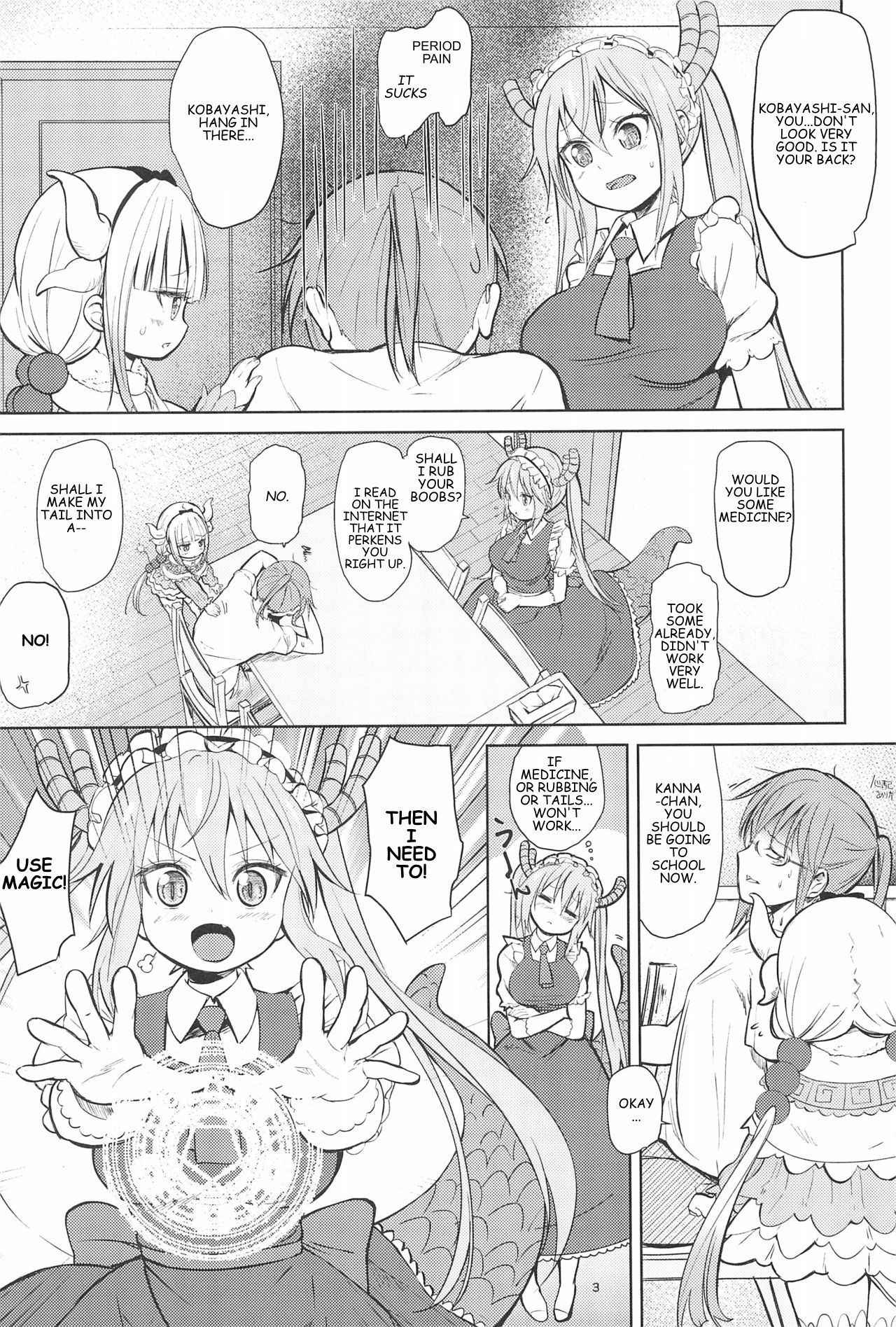 (C93) [Bizenshiki Rorop (Bizen)] Kobayashi-san-chinpo no Maid Dragon | Miss Kobayashi's Dick (Kobayashi-san-chi no Maid Dragon) [English]