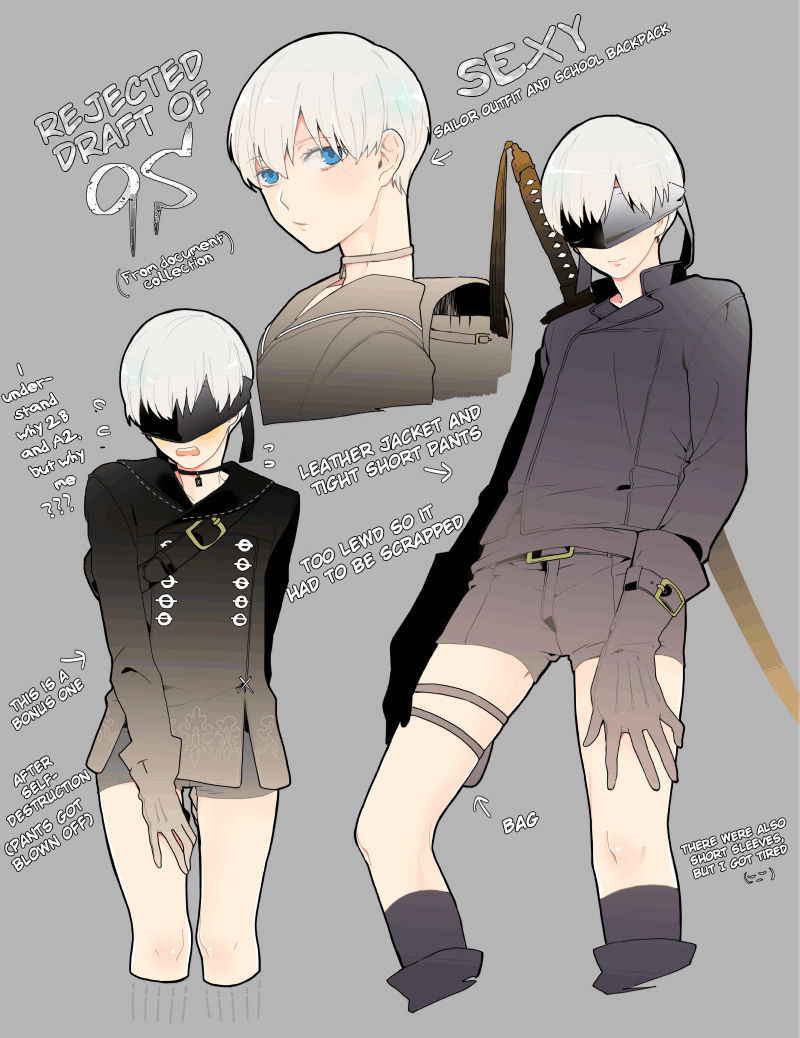 [Itoh Kani] 9S ni Iroiro | Various to 9S (NieR: Automata) [English] {Shotachan}