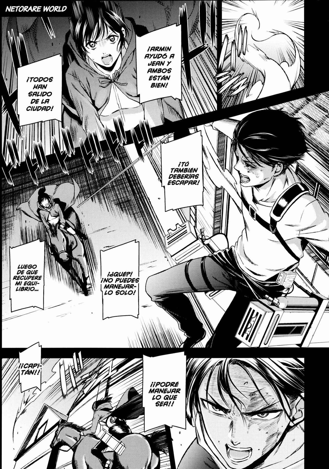 (C89) [Kiyosumi Hurricane (Kiyosumi Hurricane)] ATTACK ON KIYOTAN (Shingeki no Kyojin) [Spanish] [Netorare World]