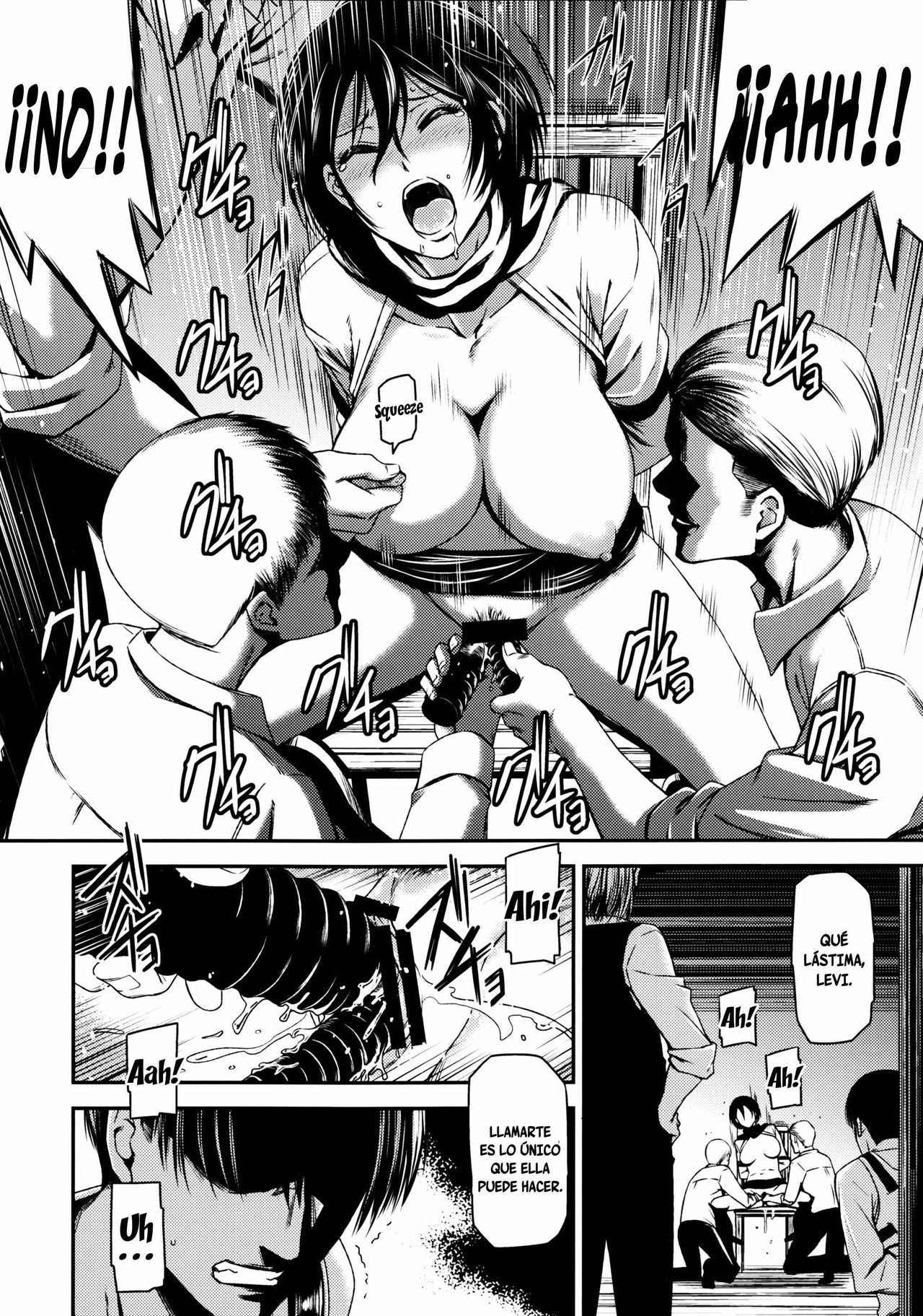 (C89) [Kiyosumi Hurricane (Kiyosumi Hurricane)] ATTACK ON KIYOTAN (Shingeki no Kyojin) [Spanish] [Netorare World]