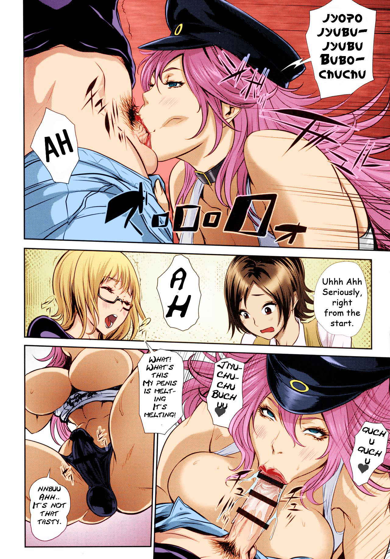 (COMIC1☆10) [Sengoku Joketsu Emaki (Chinbotsu)] Fuuzoku Chinpo Jogakuen | Sexy Penis Women Academy (Various) [English] [SonicSol] [Colorized]