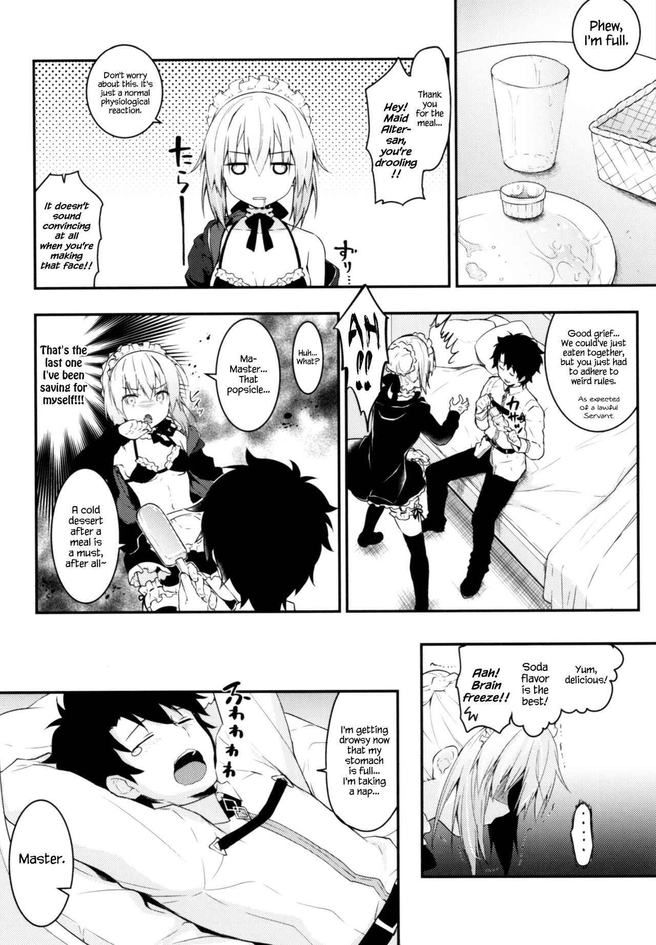 (C93) [Kinokonomi (konomi)] Maid Alter-san no Gohoushi Seiseikatsu (Fate/Grand Order) [English] {Hennojin}